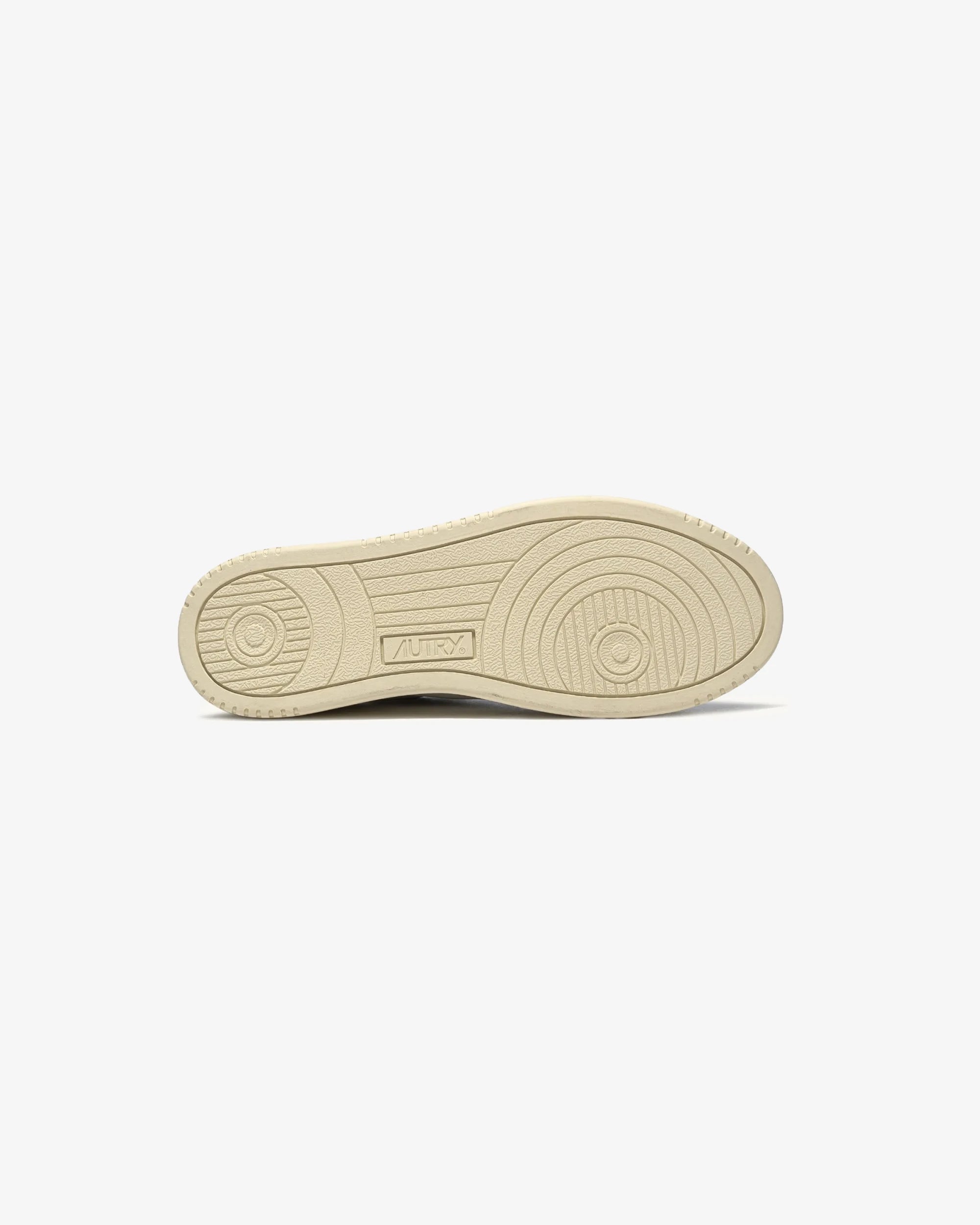 MEDALIST LOW IN PELLE BIANCA E VERDE