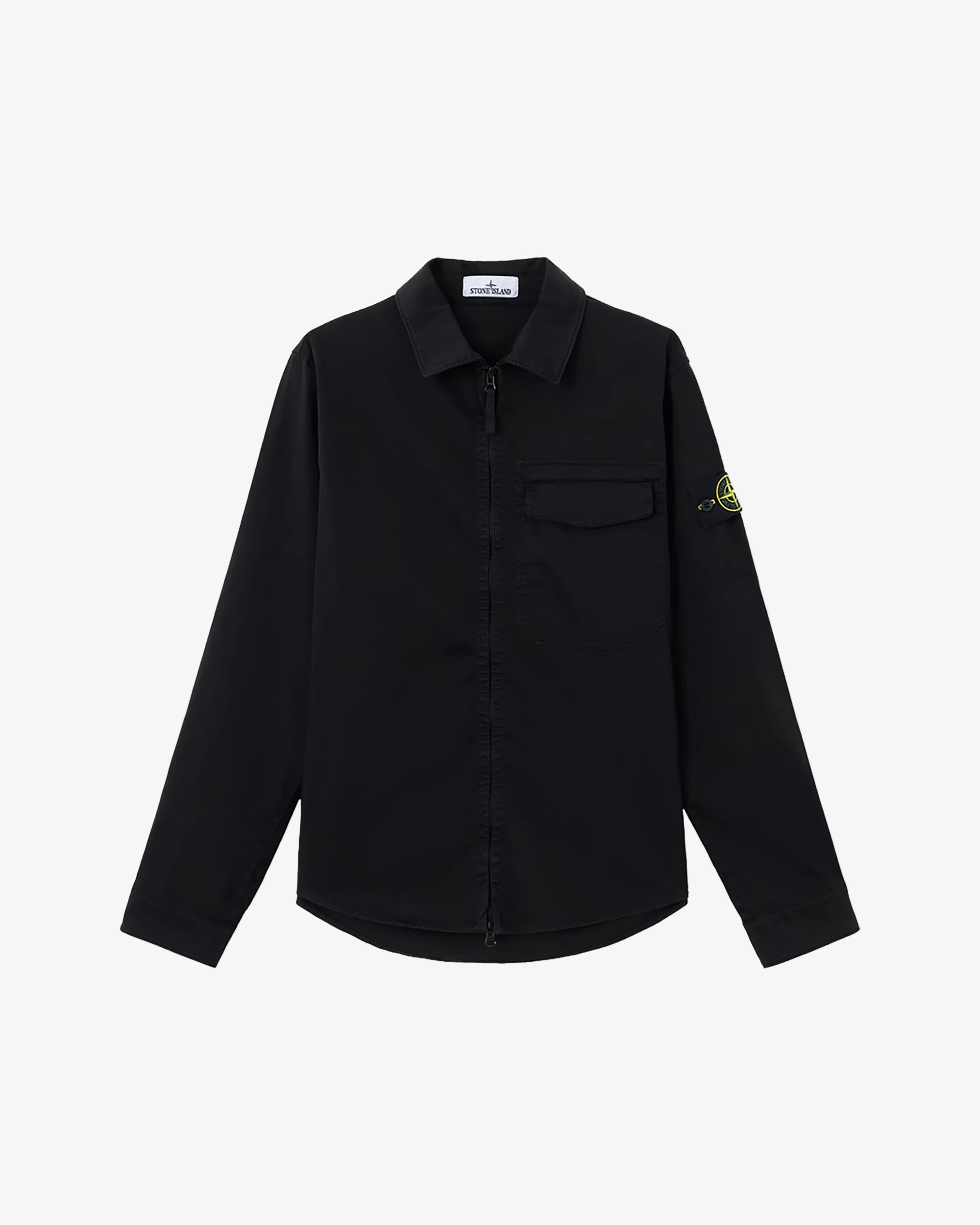 Overshirt in raso di cotone