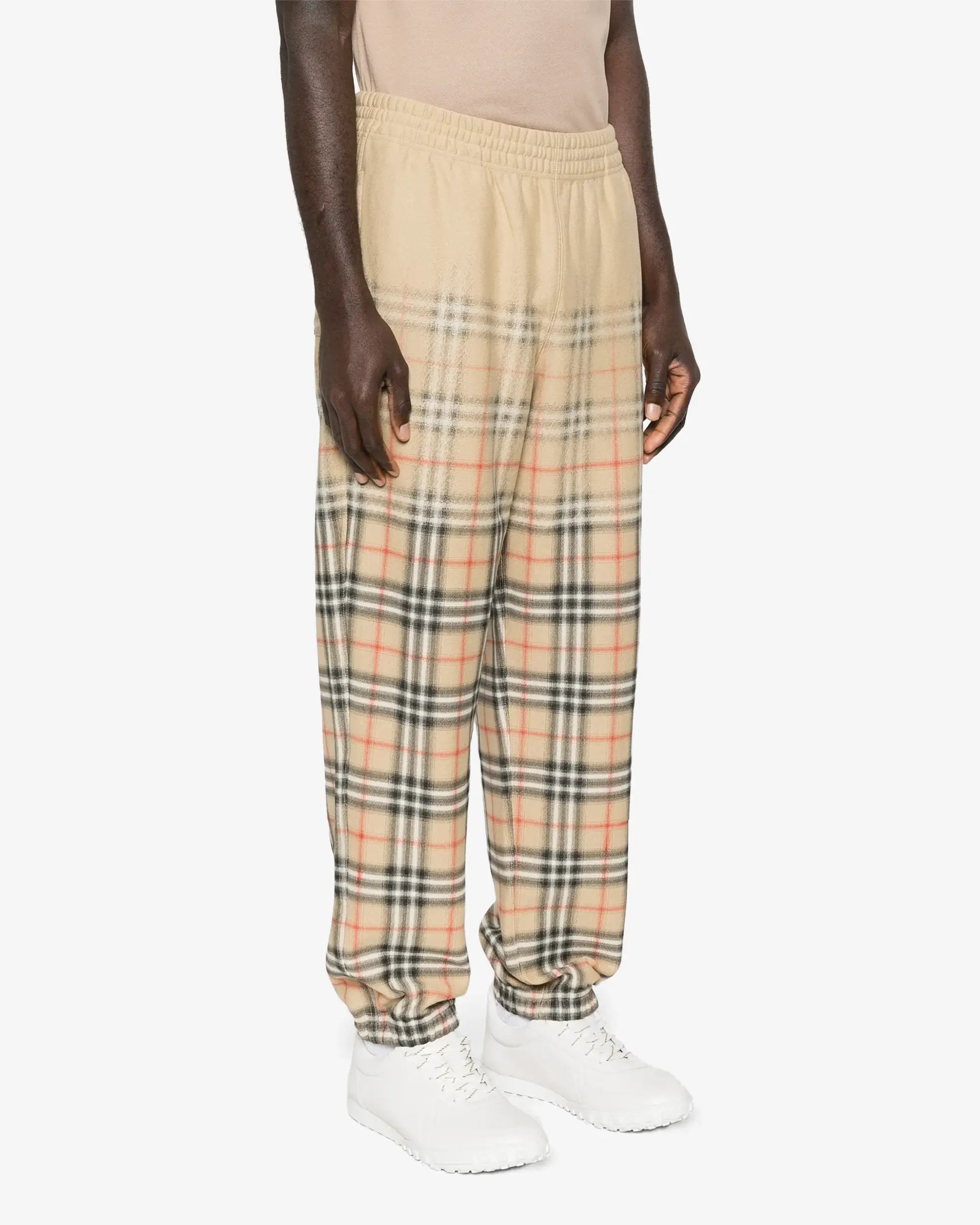 Pantaloni della Tuta con Check sfumato