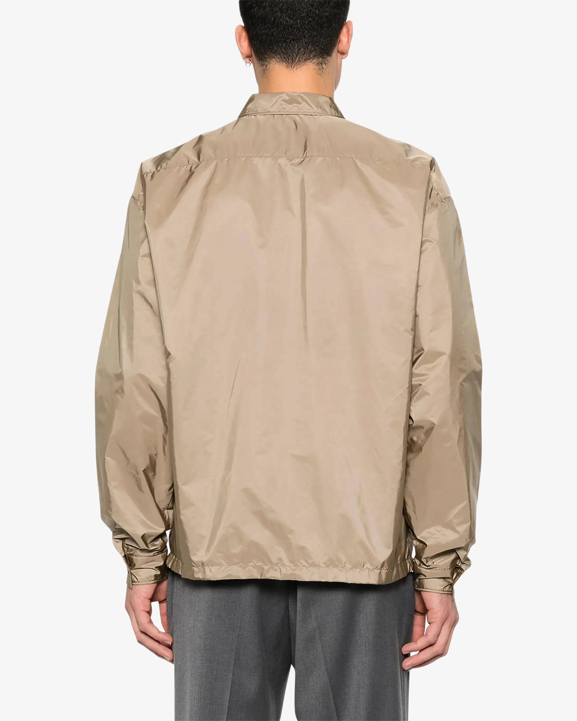 Camicia in Re-Nylon con zip