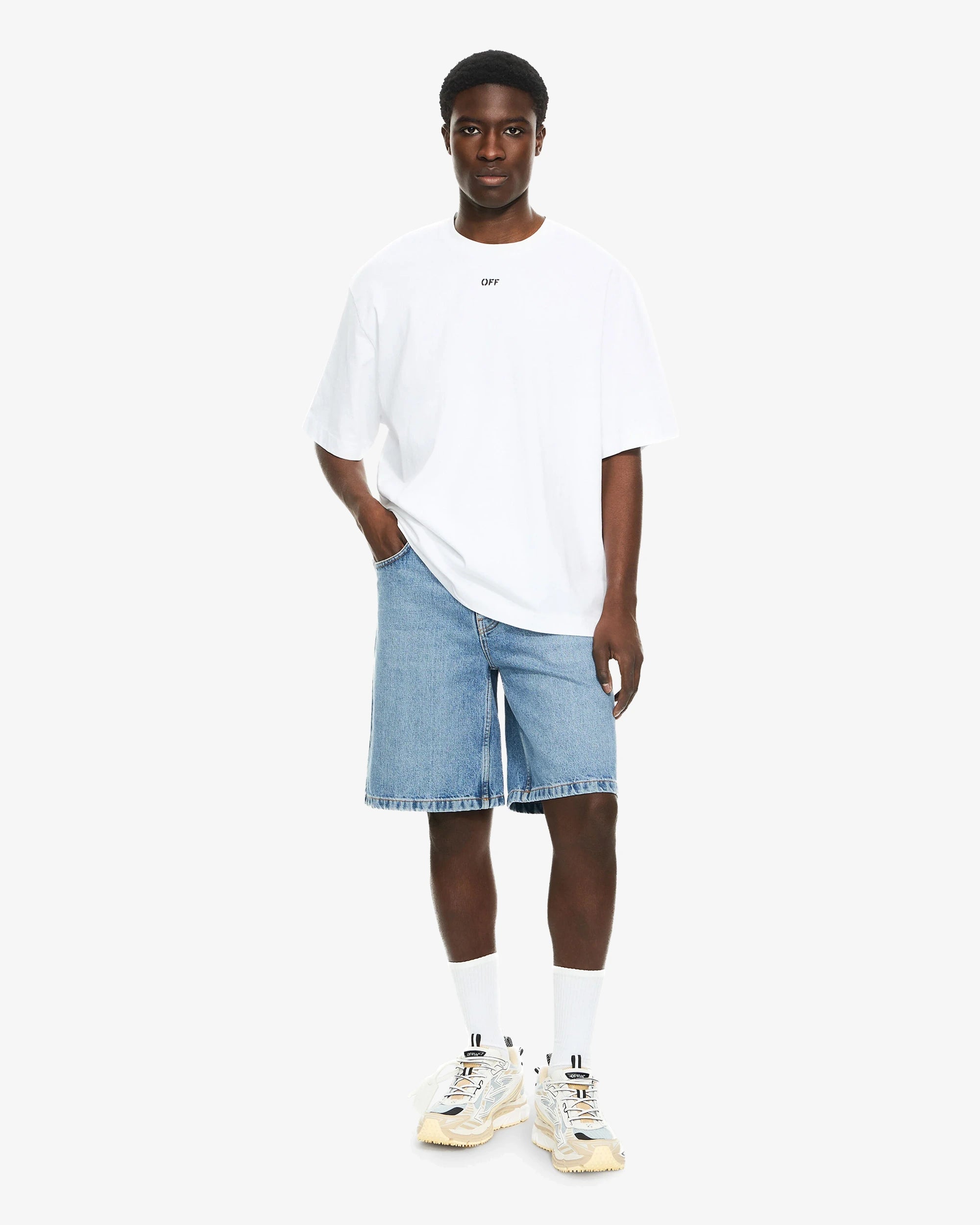 Shorts in denim Half Arrow