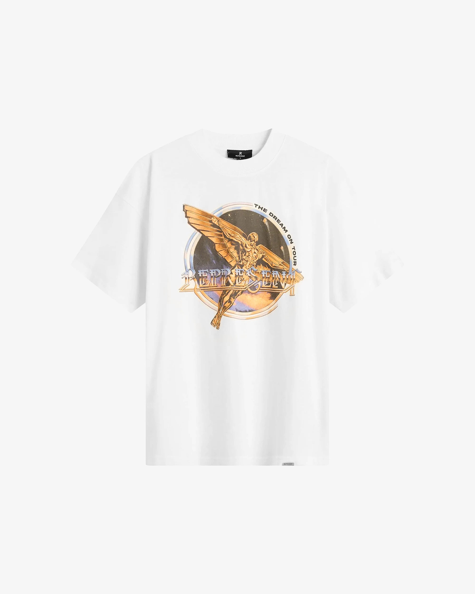 T-Shirt "GOLDEN TOUR" bianca