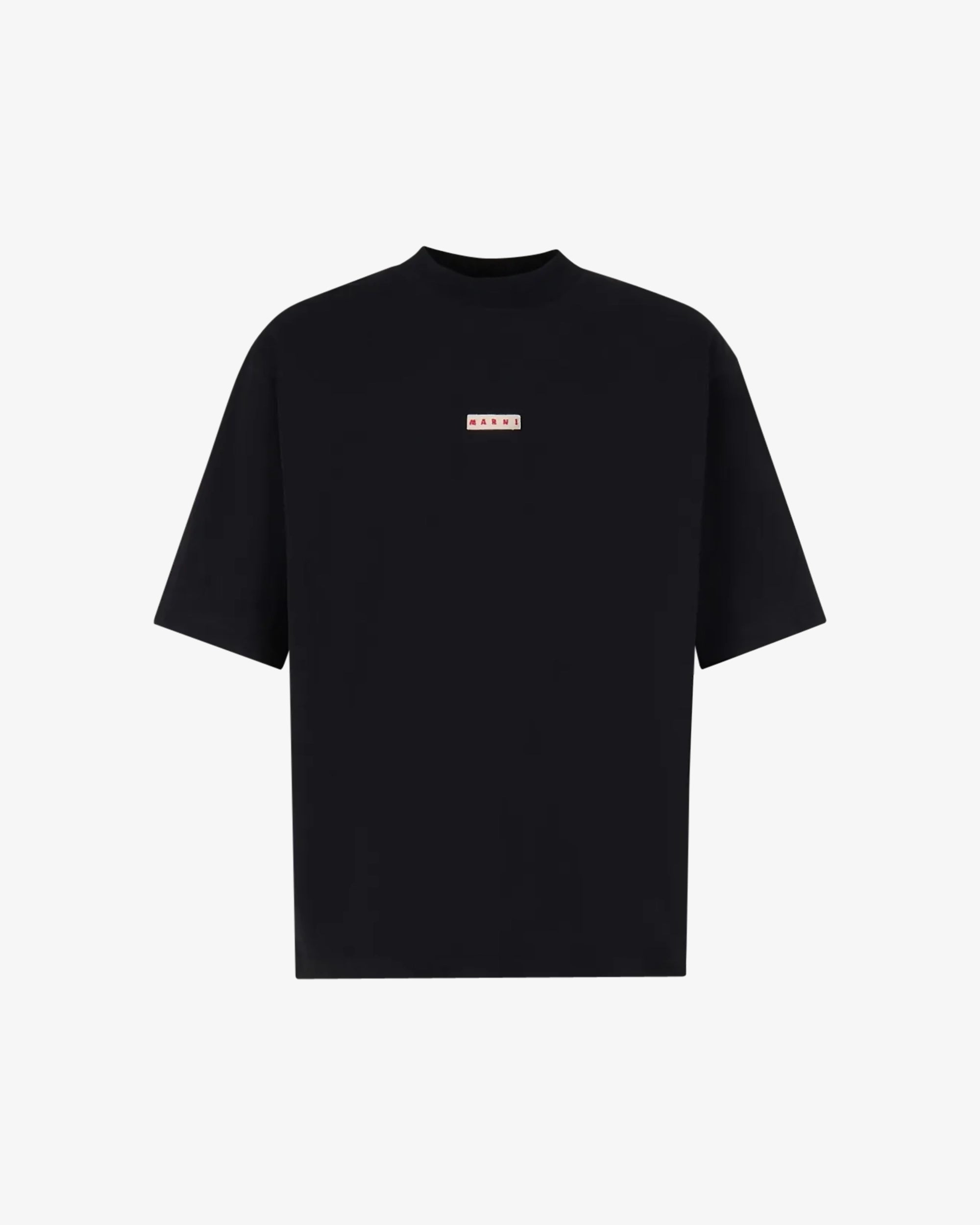 T-shirt con logo ricamato