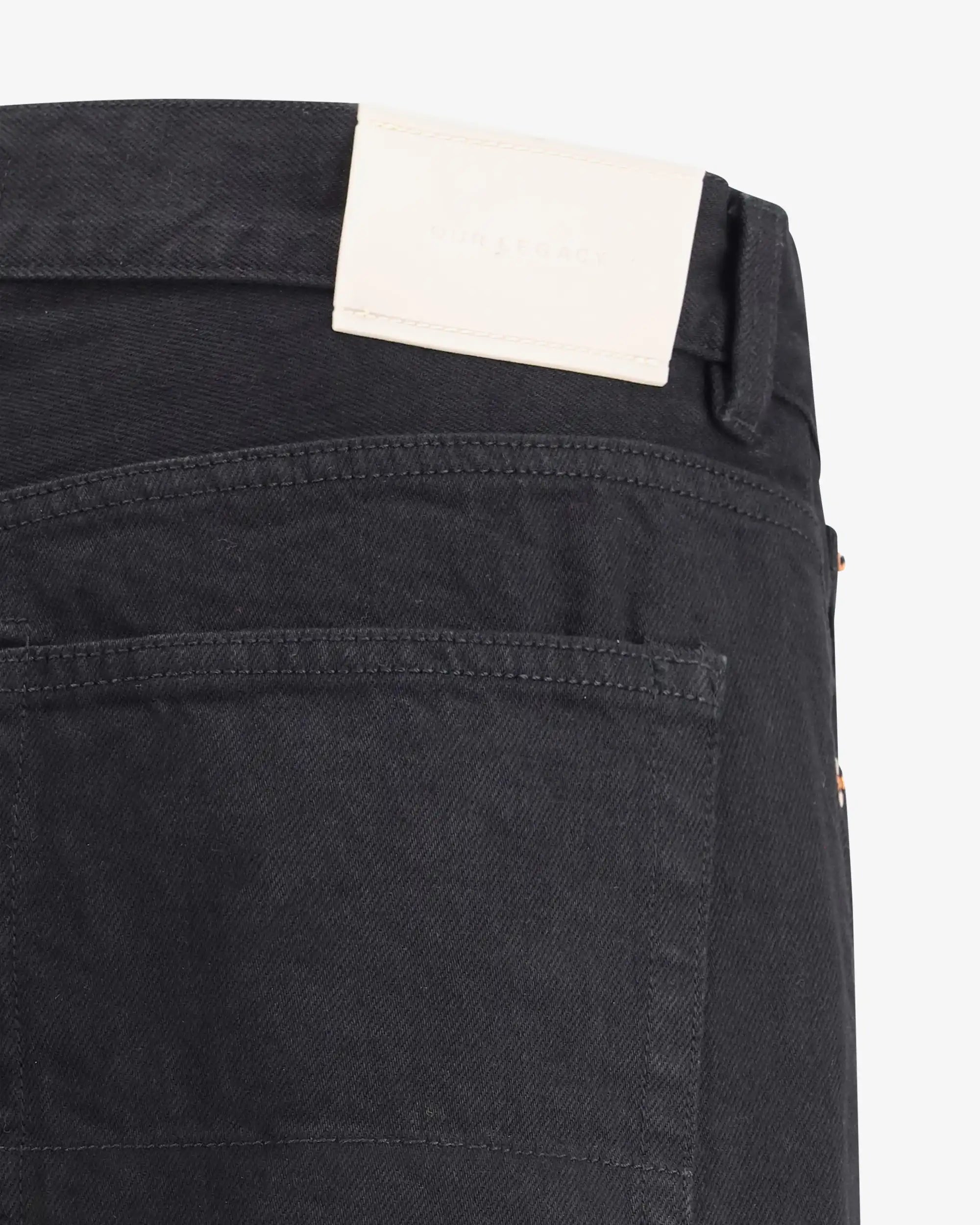 Jeans Third Cut Black Selvedge