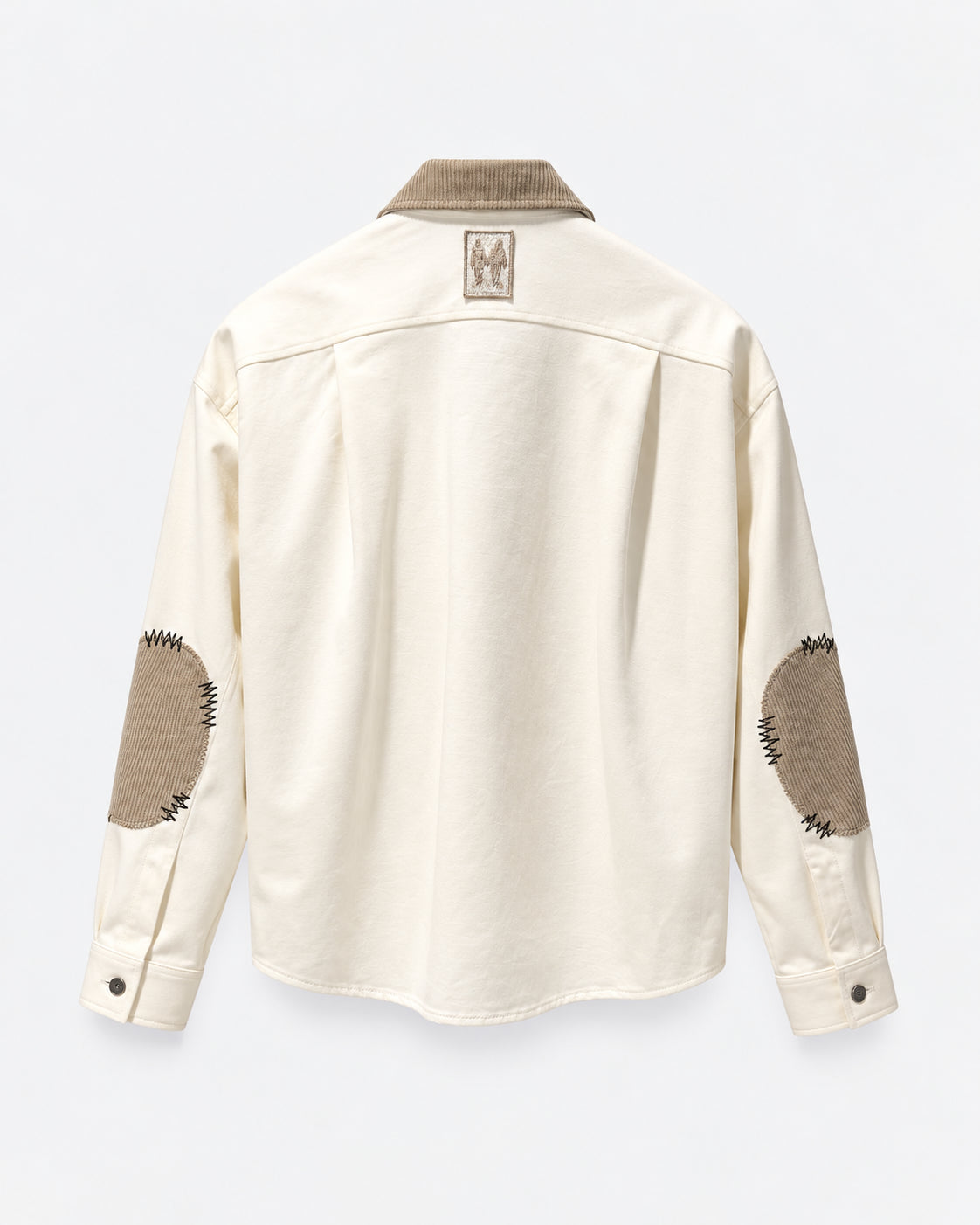 OVERSHIRT UOMO CON DETTAGLI A CONTRASTO