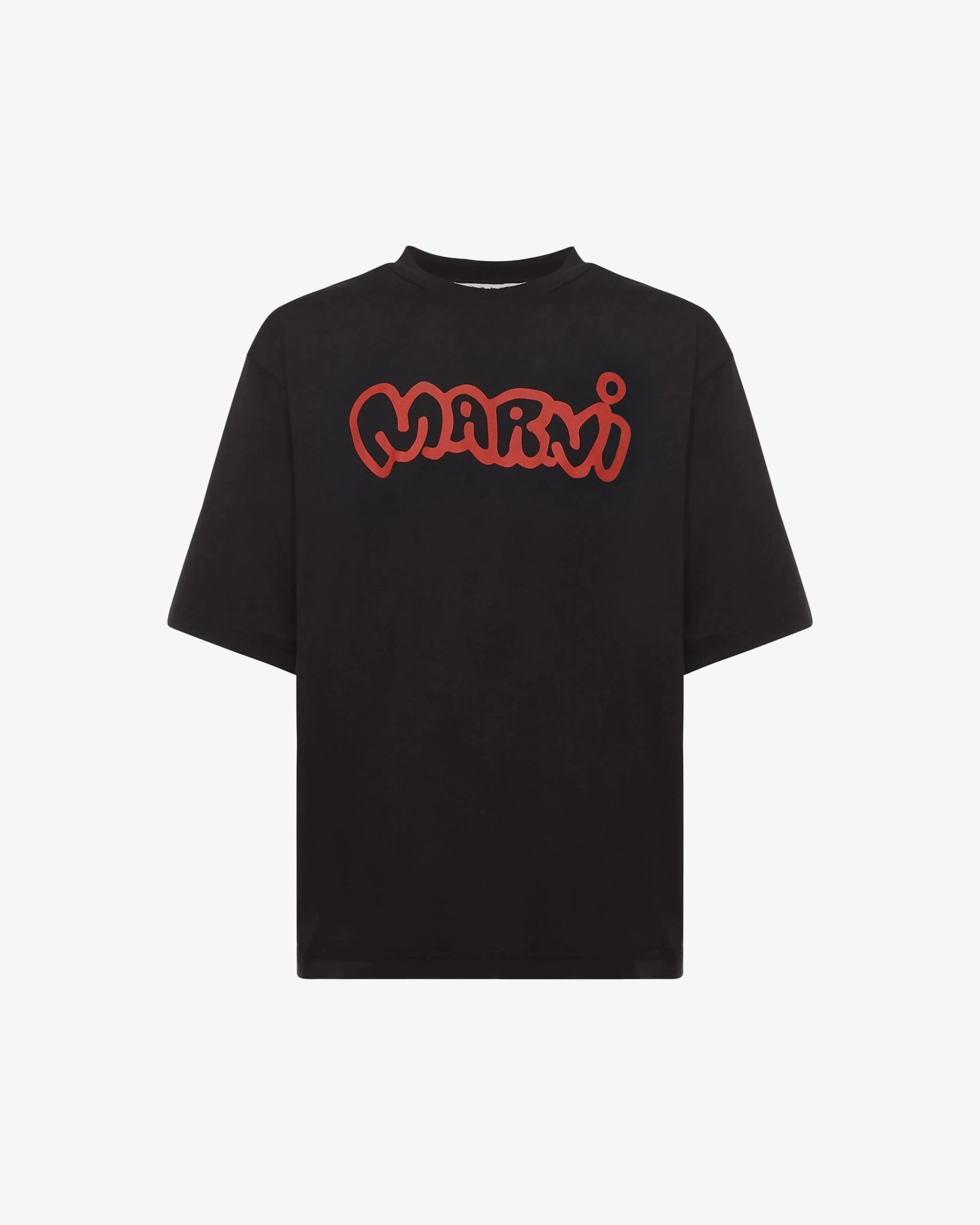 Sprayed Logo T-Shirt - Black