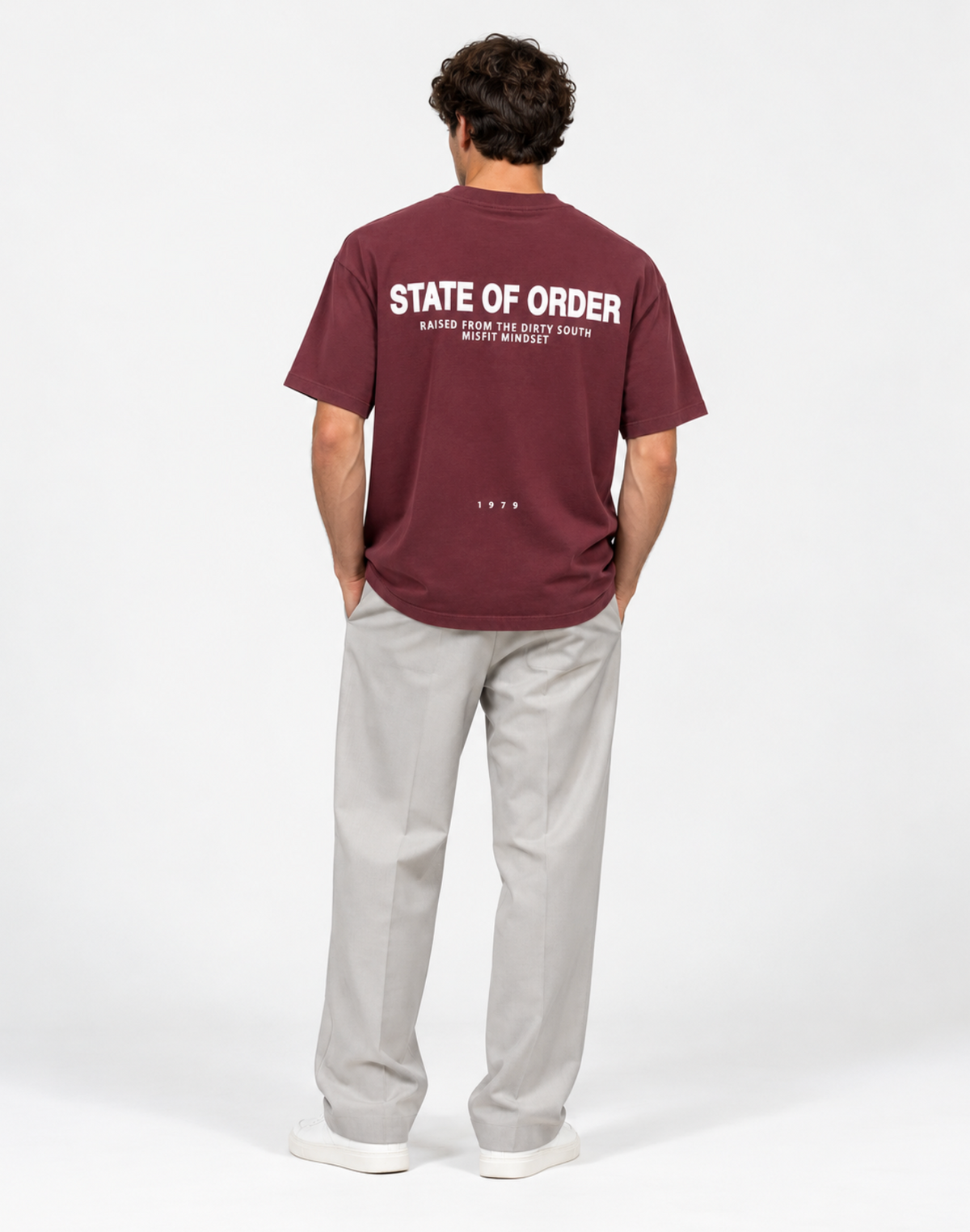 T-Shirt con maxi stampa posteriore