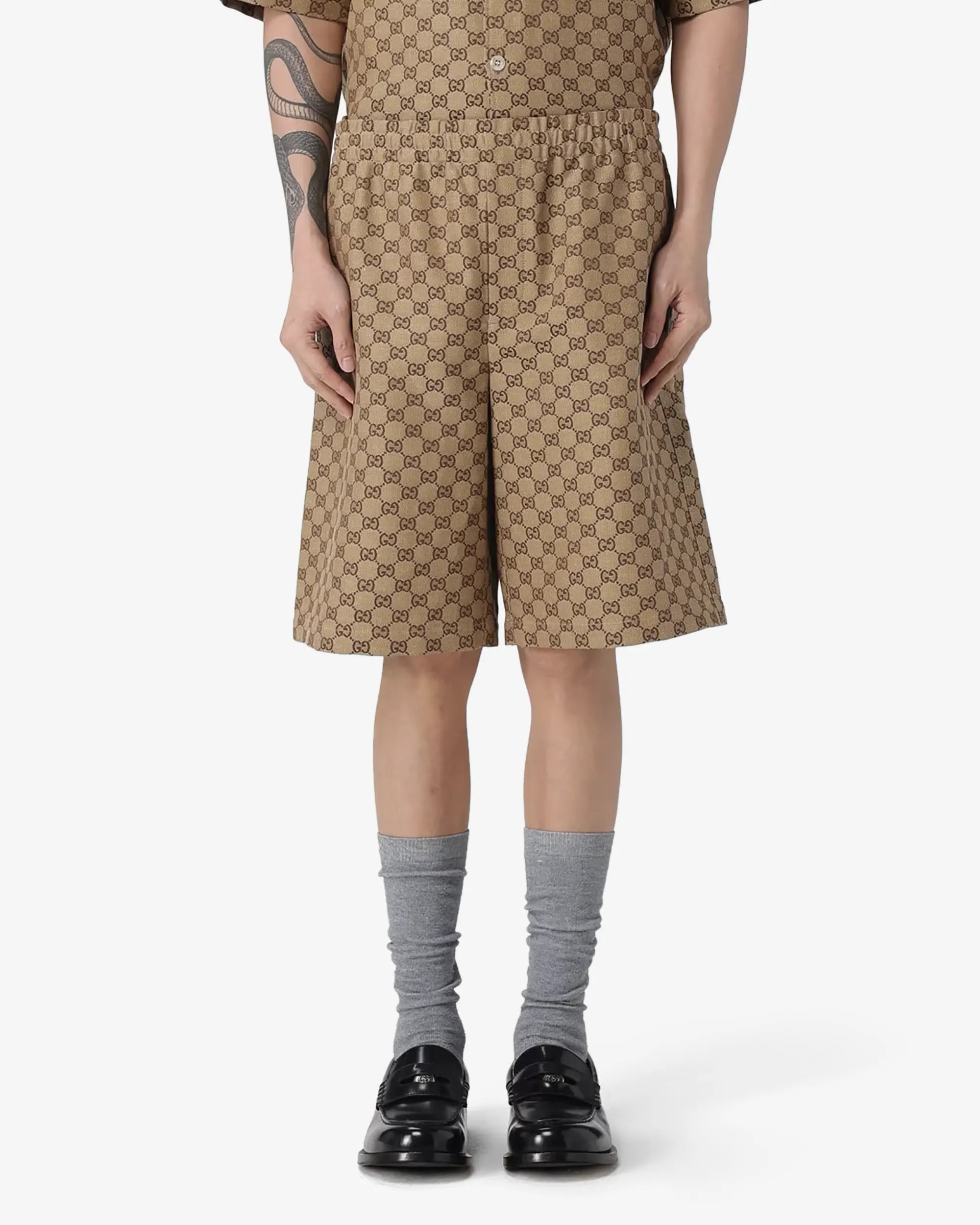 Shorts in lino GG Supreme