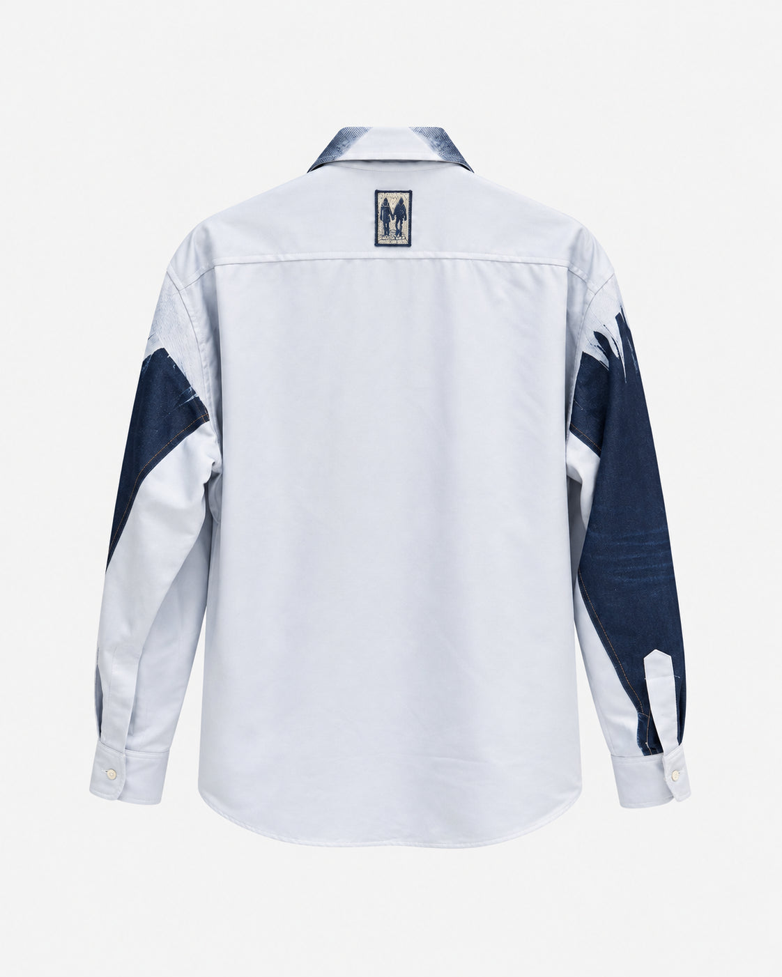 CAMICIA UOMO EFFETTO DENIM