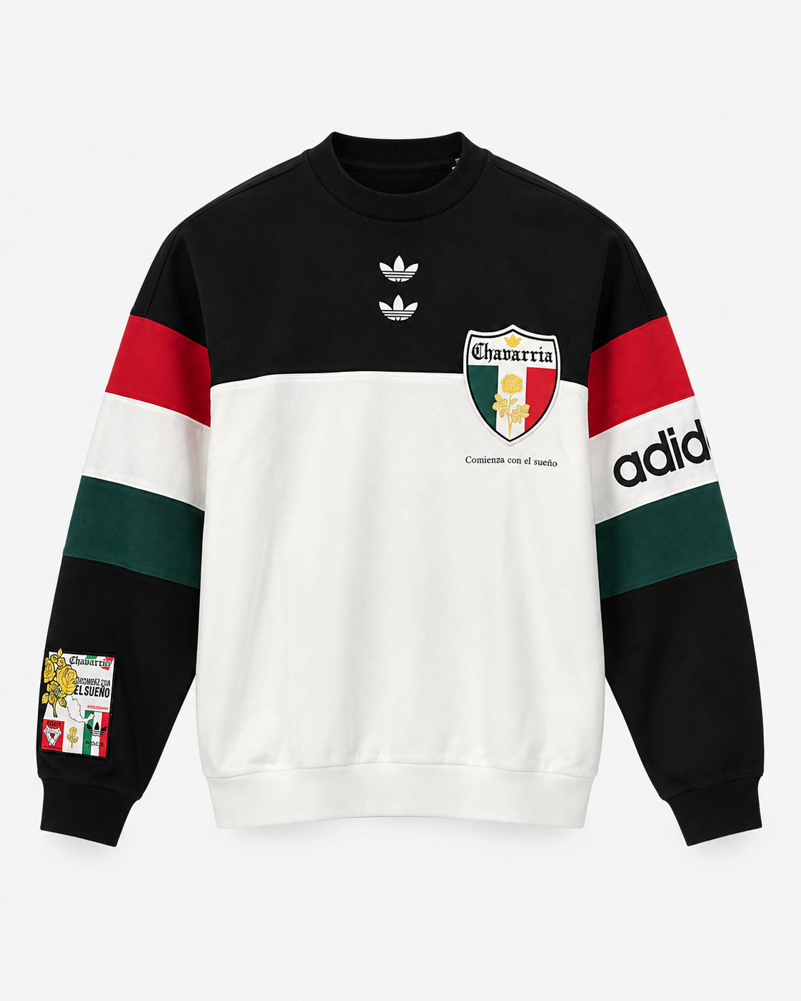 Felpa con logo Relaxed adidas Originals x Willy Chavarria per uomo