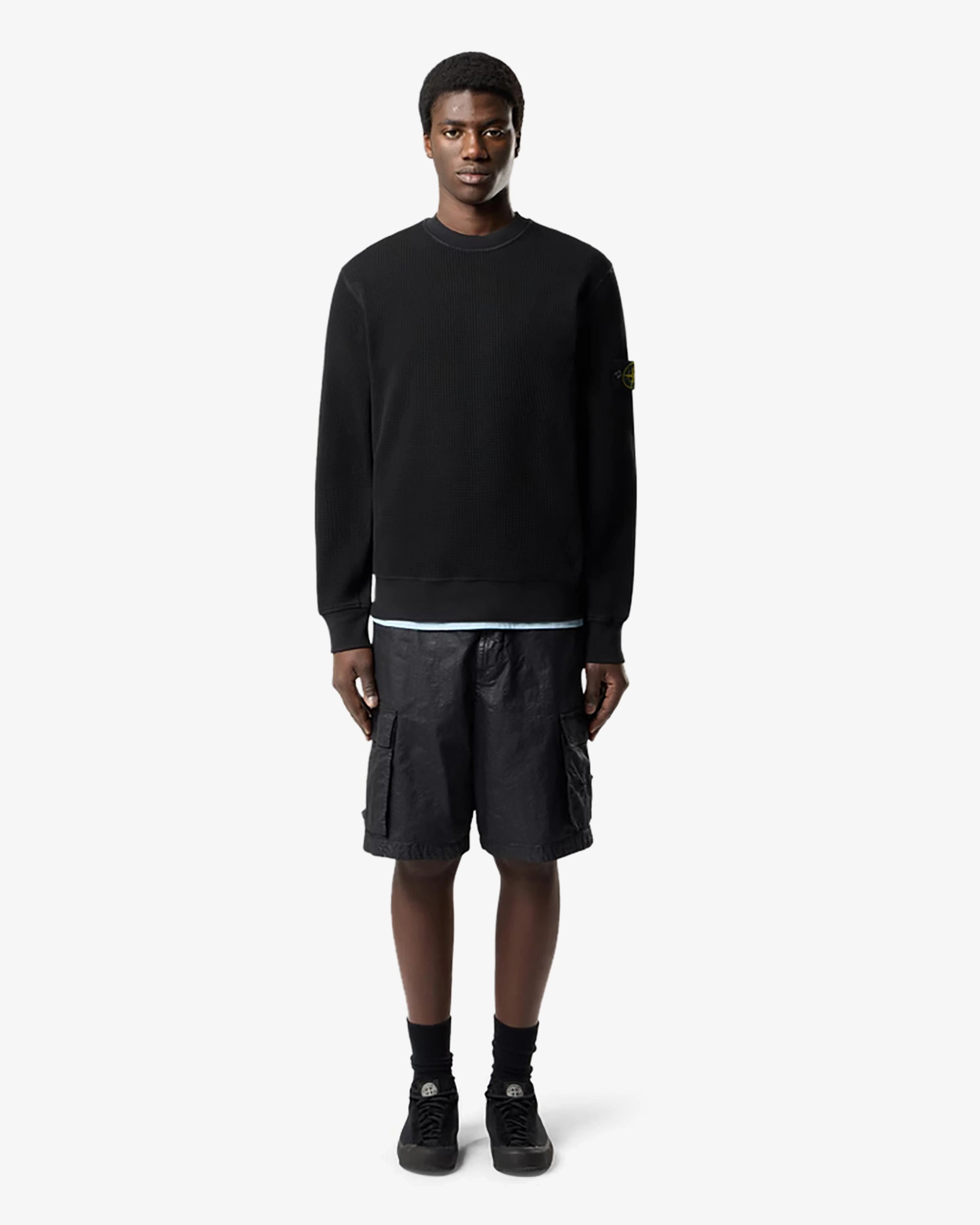 Felpa girocollo regular