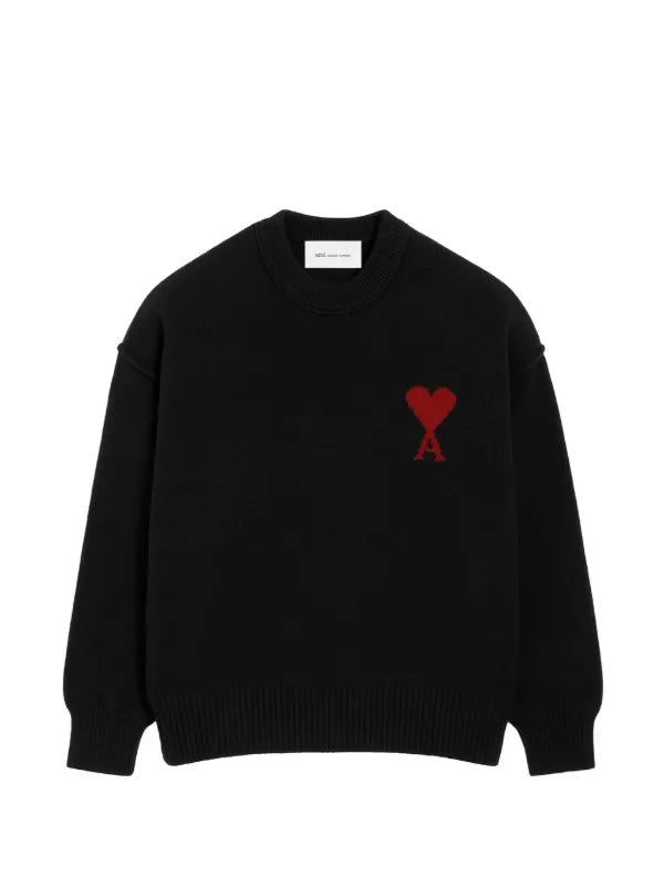 Maglione girocollo Ami de Coeur in lana