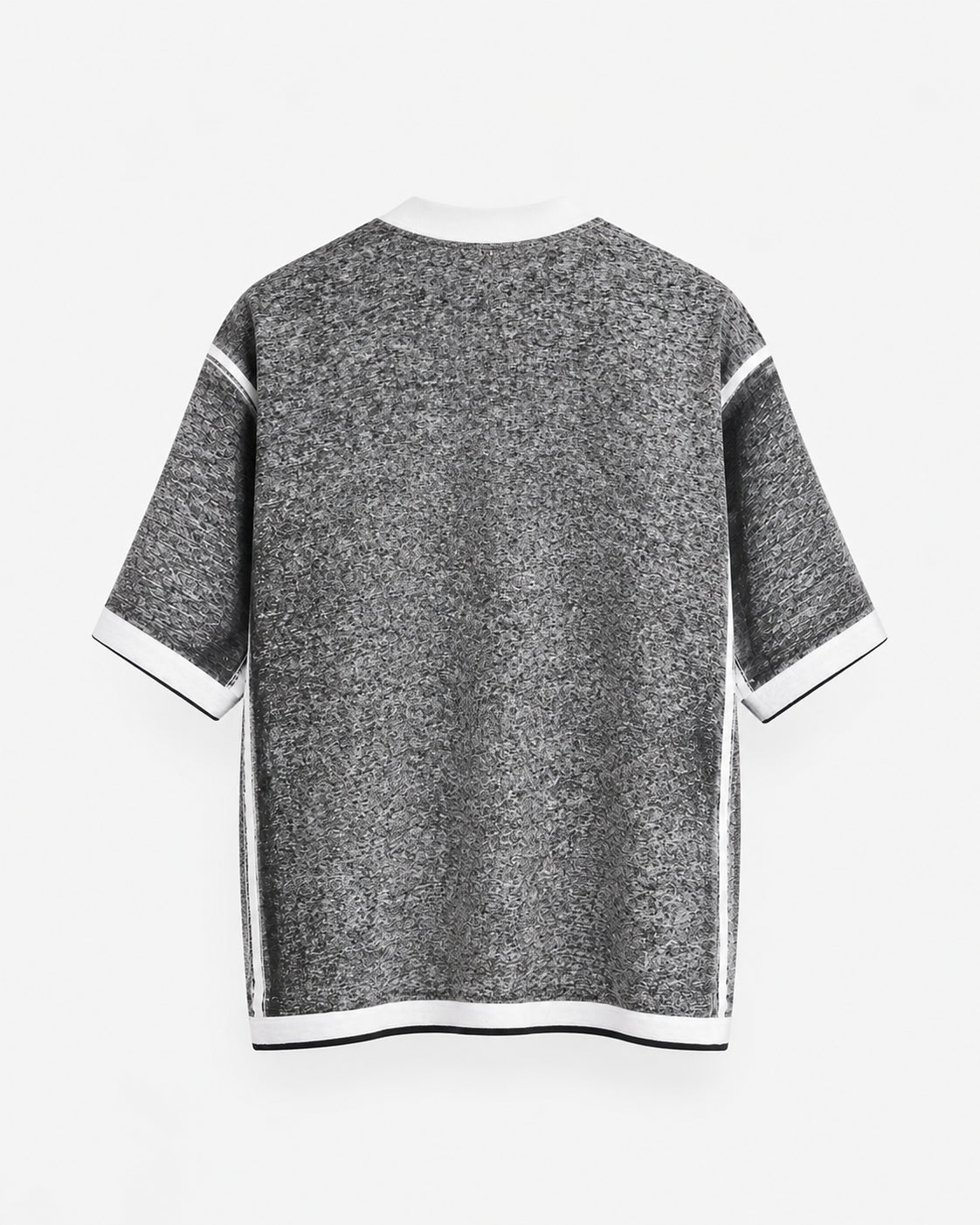 T-Shirt Sketchy Vestibilità Media in jersey dry nero