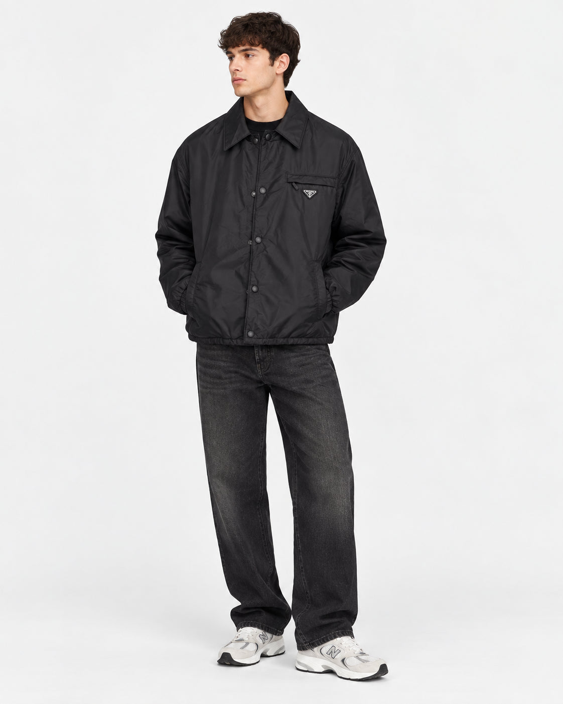 Blouson in Re-Nylon