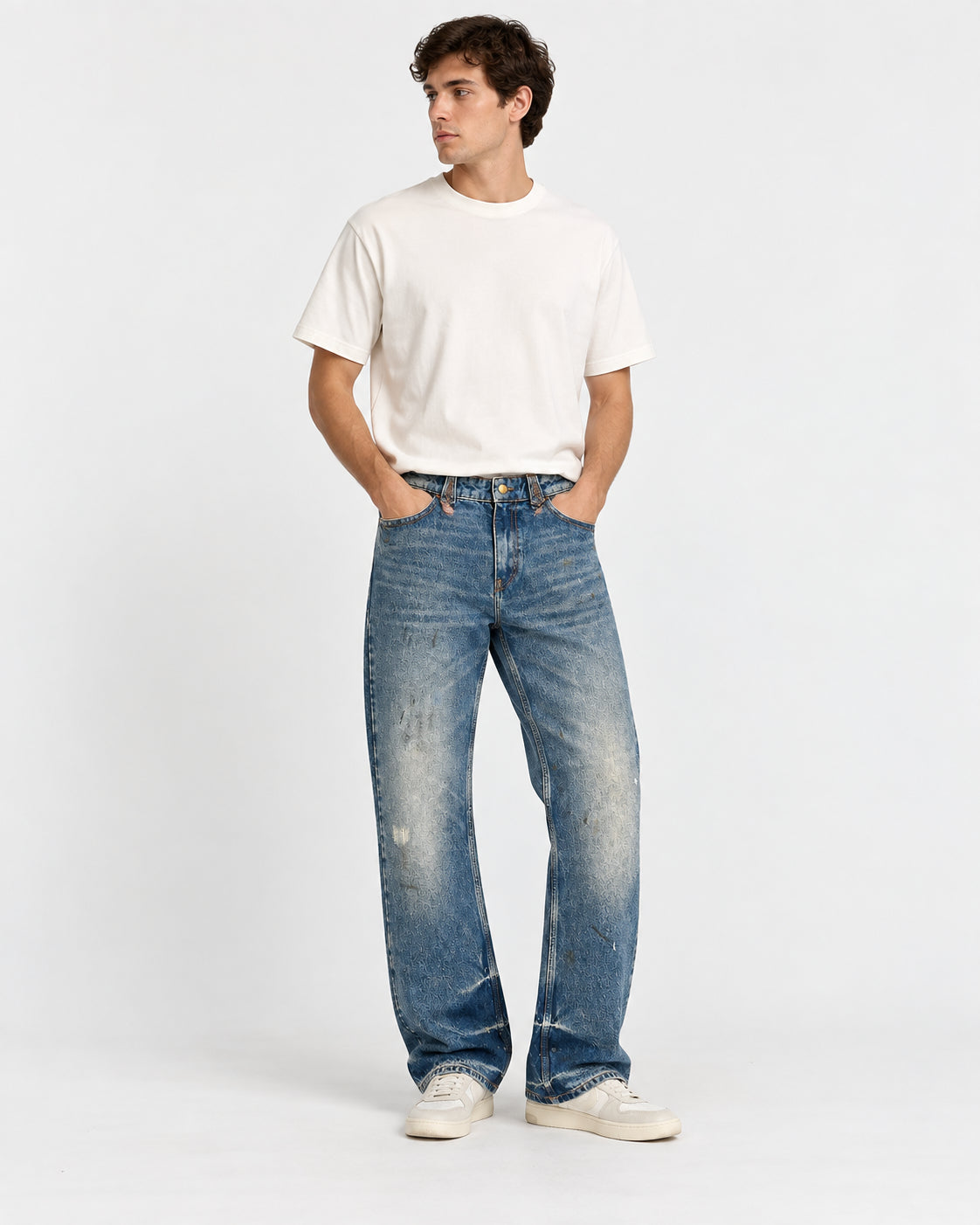 JEANS AMISH UOMO DENIM CASUAL