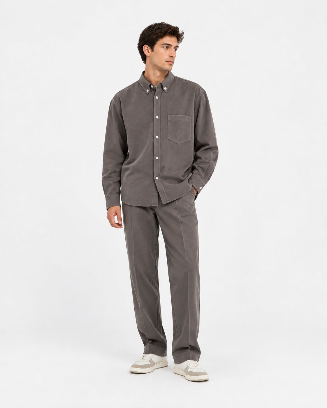 CAMICIA IN CAMOSCIO