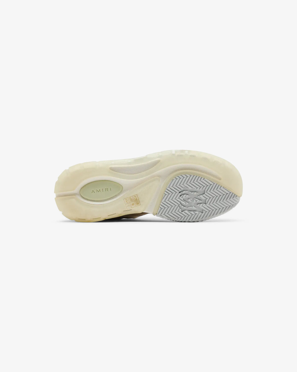 AMIRI MA-1 High Sneaker alta in alabastro