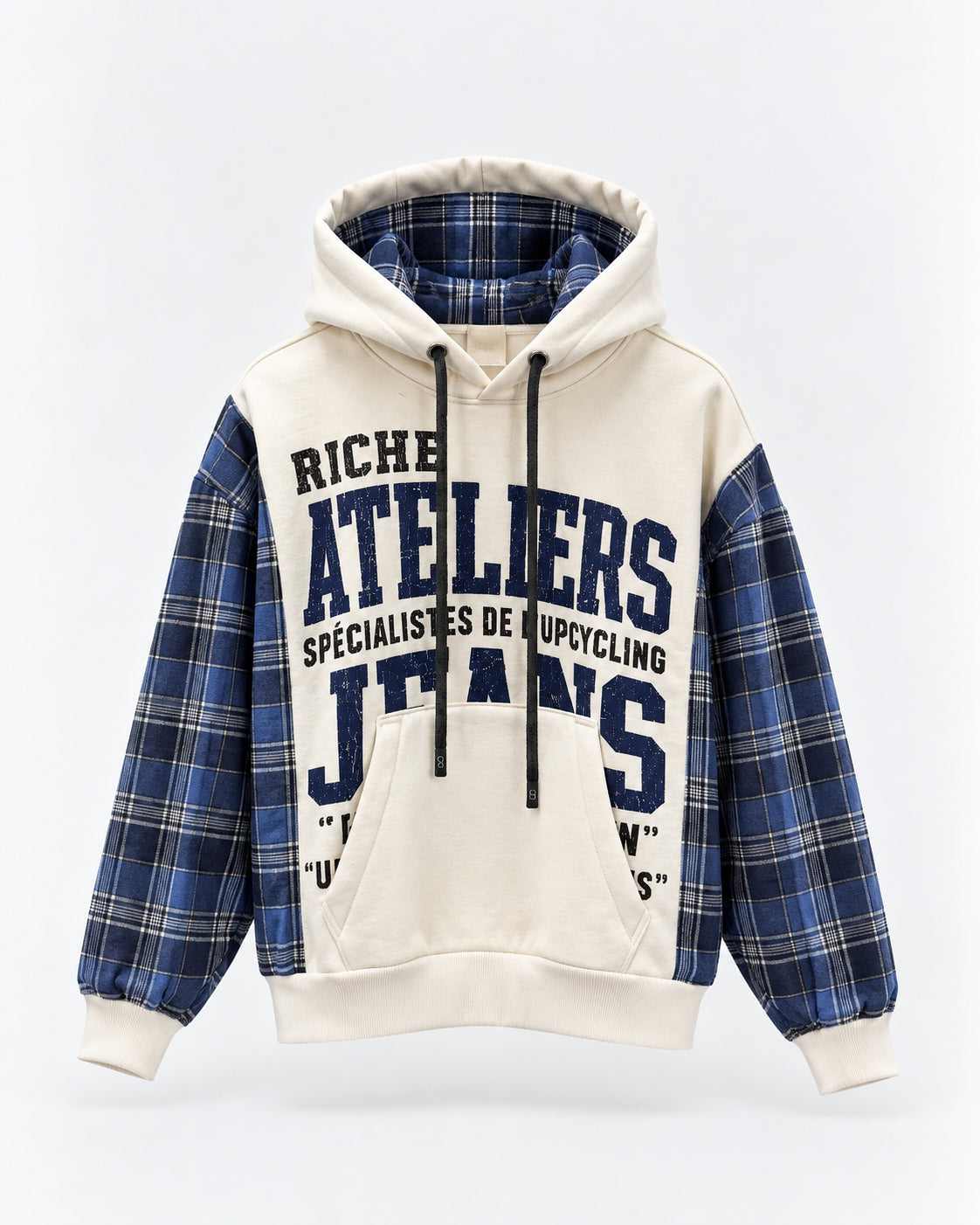 FELPA OVERSIZE CON CAPPUCCIO