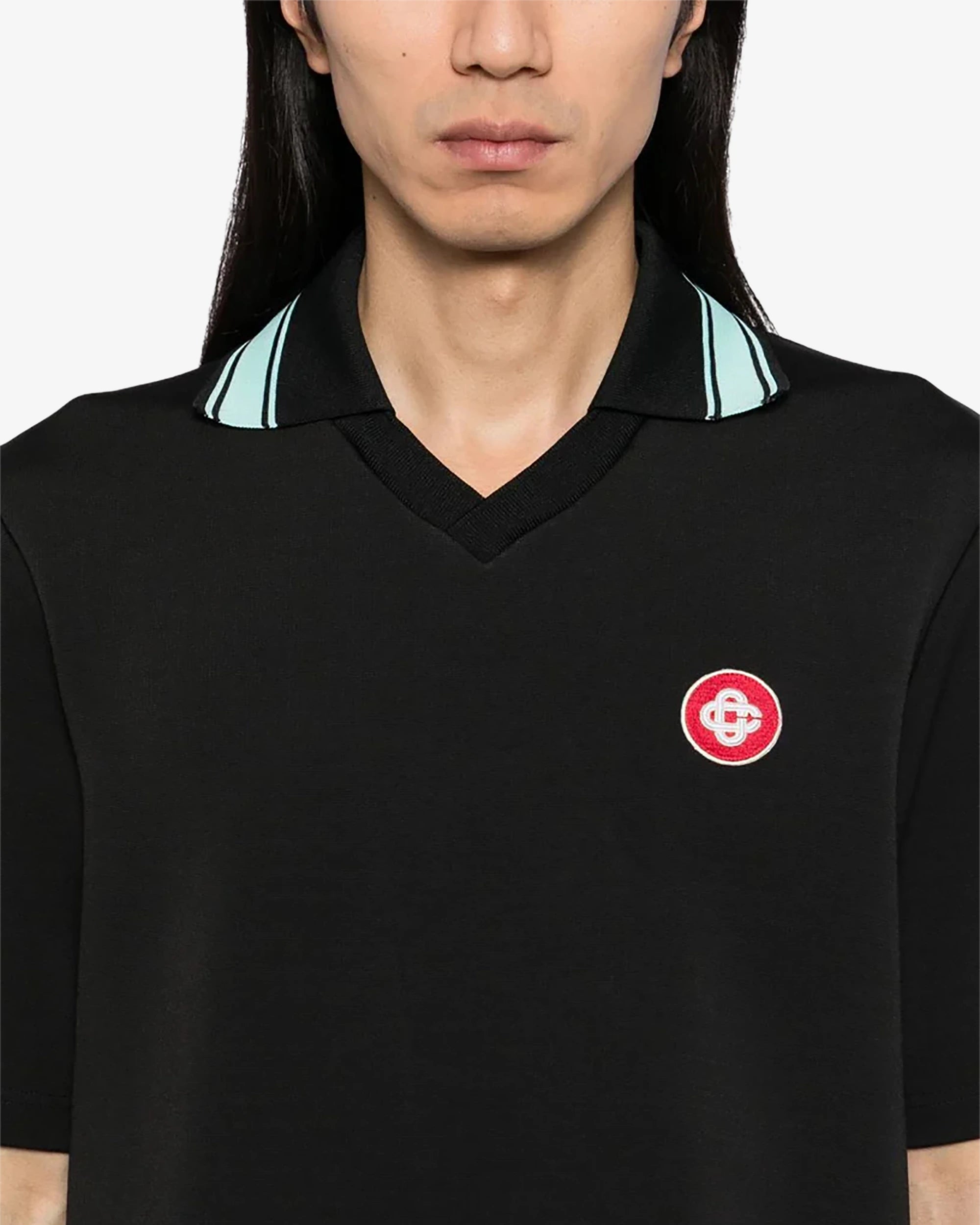 Polo V NECK Interlock