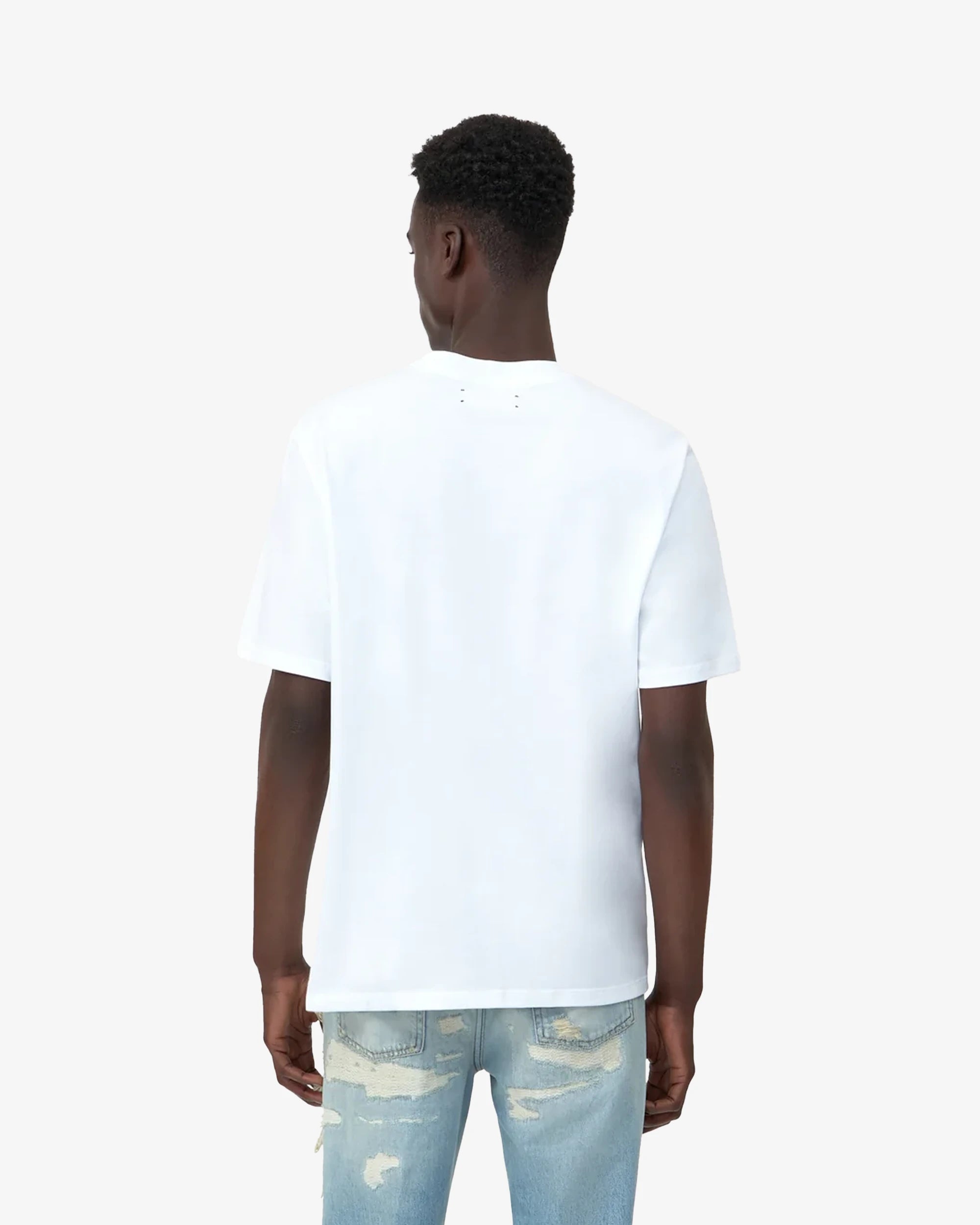 T-Shirt graffiti bianca