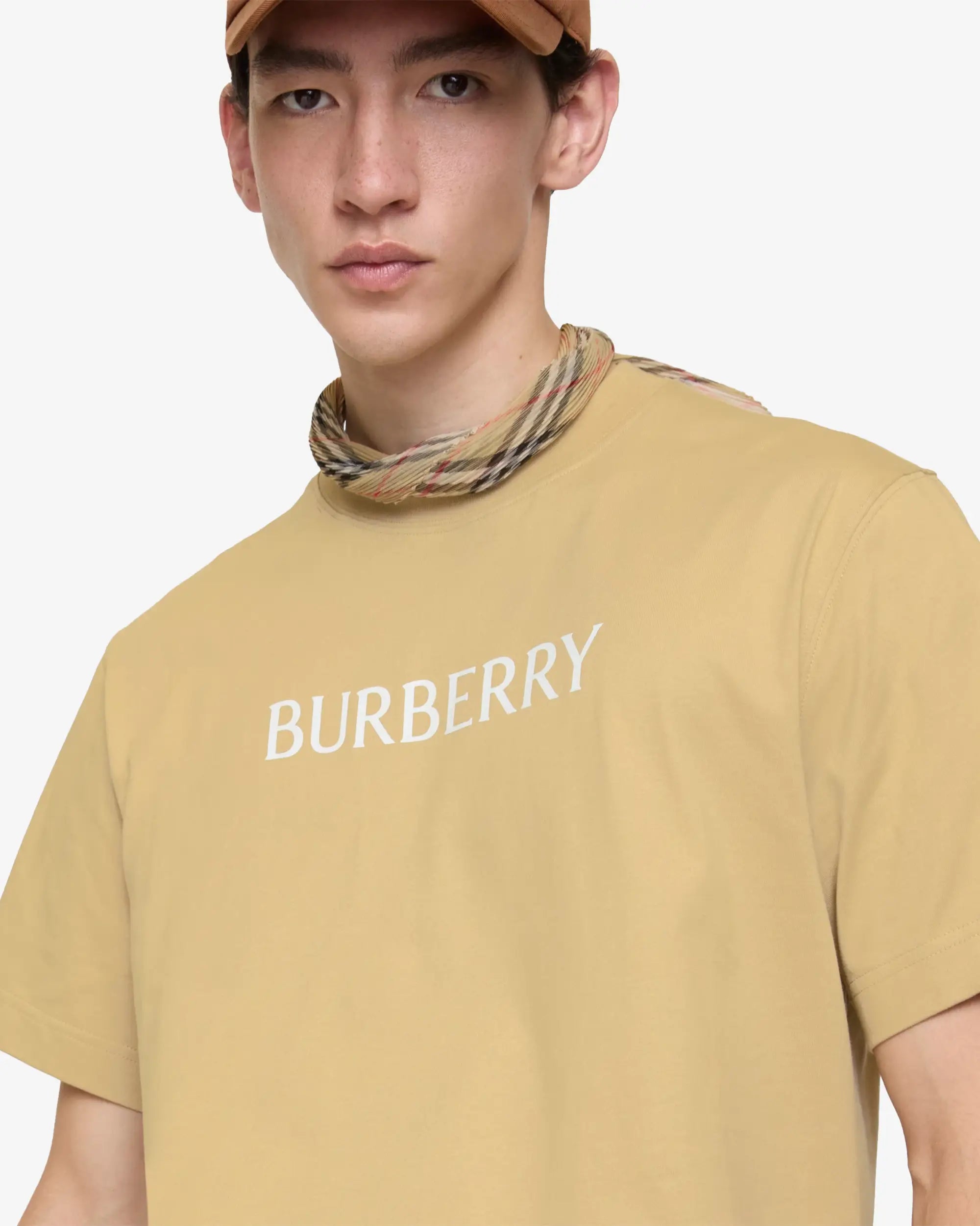 T-shirt in cotone con logo