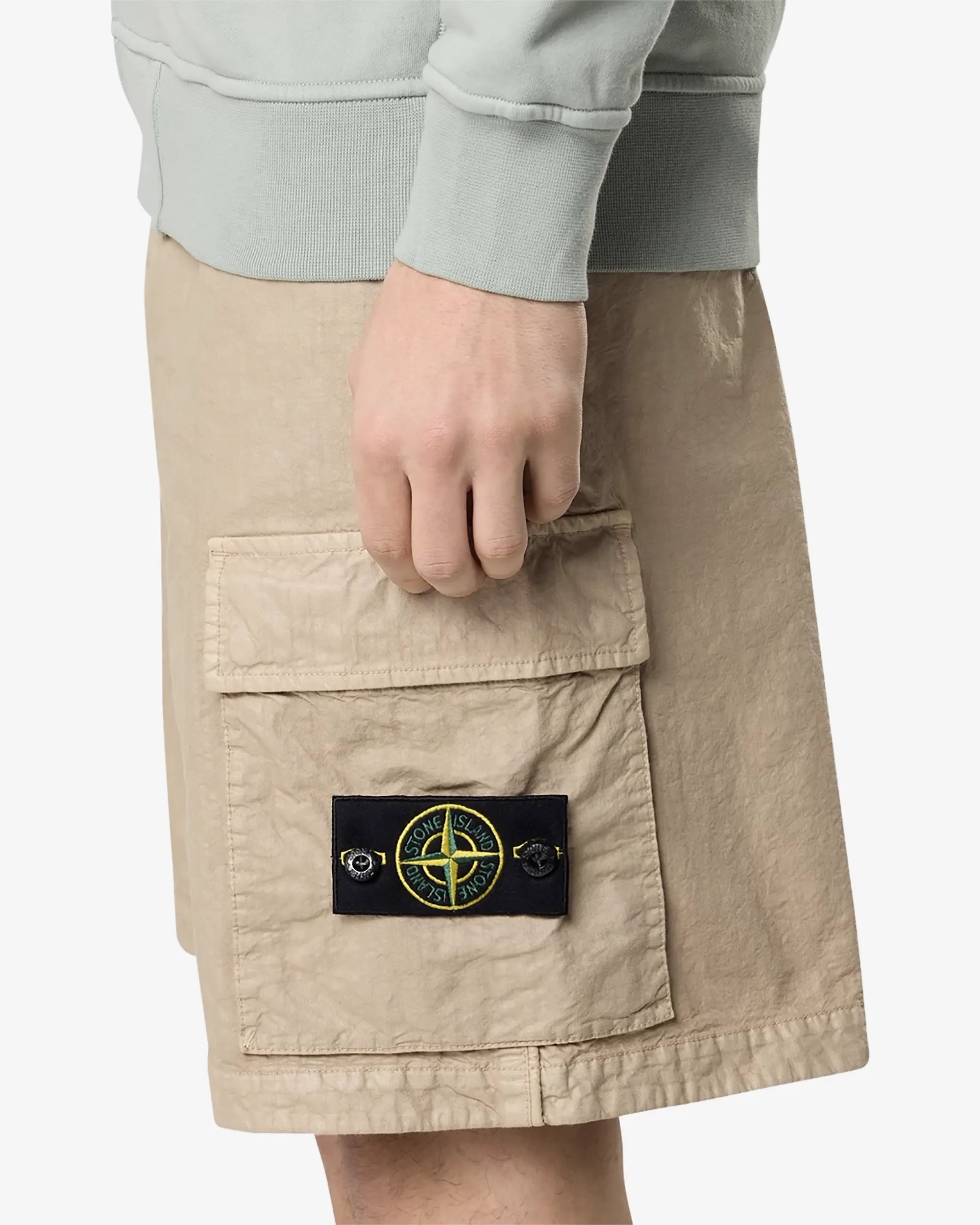 Bermuda ORGANIC-LOOK NYLON PANAMA-TC