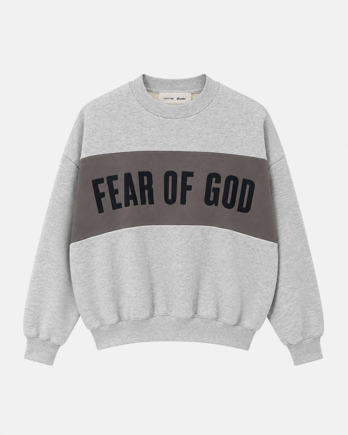 Felpa oversize in misto cotone