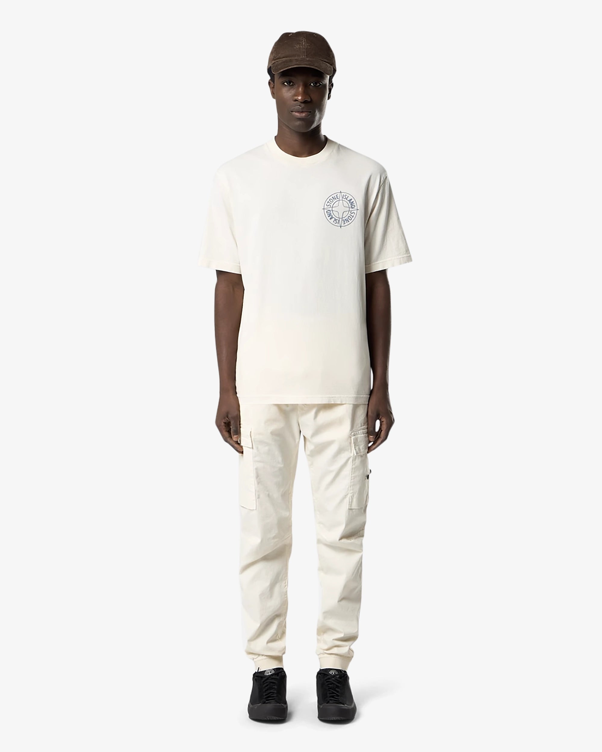T-shirt con stampa ‘Outline Compass’
