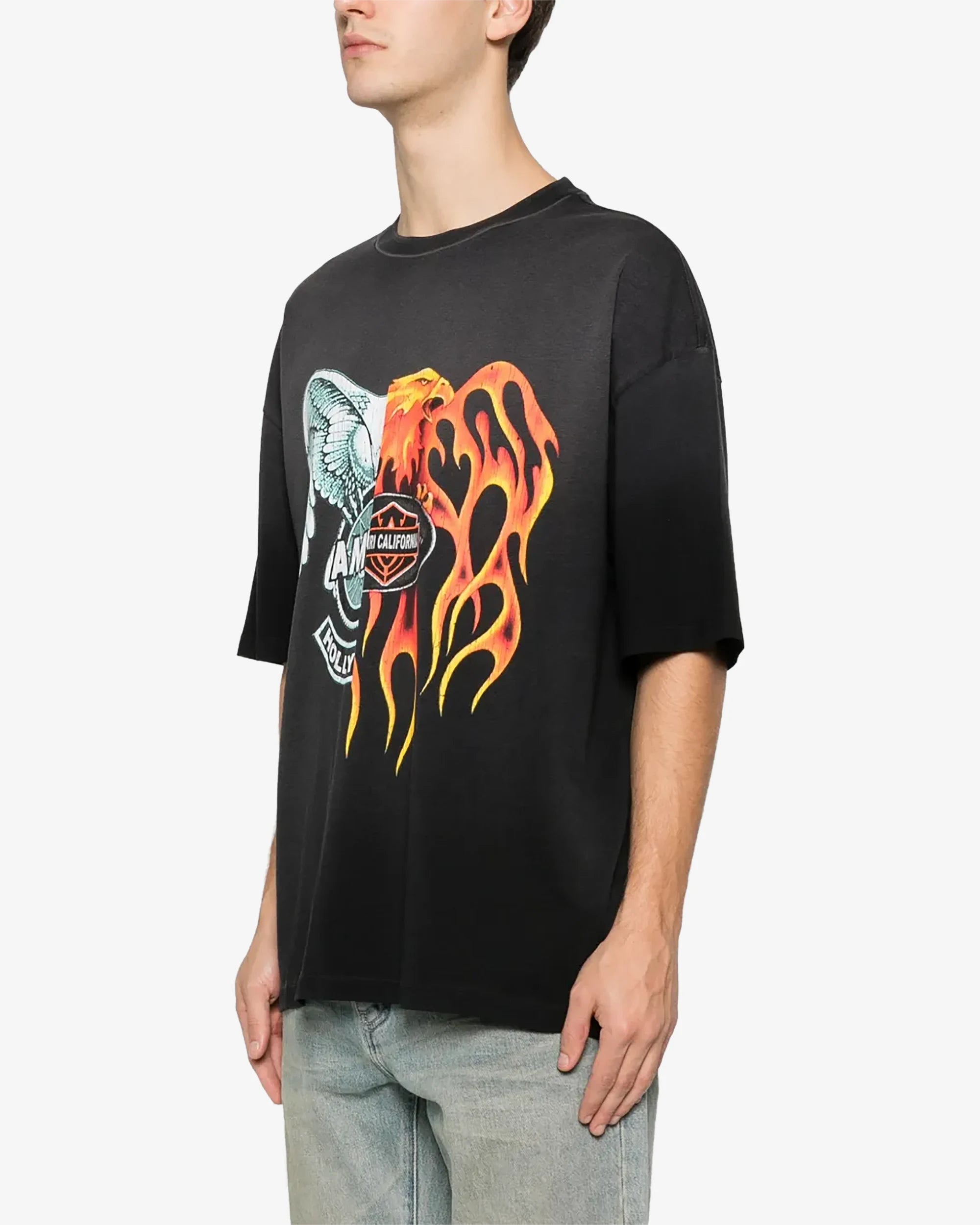 T-shirt Spliced Logo