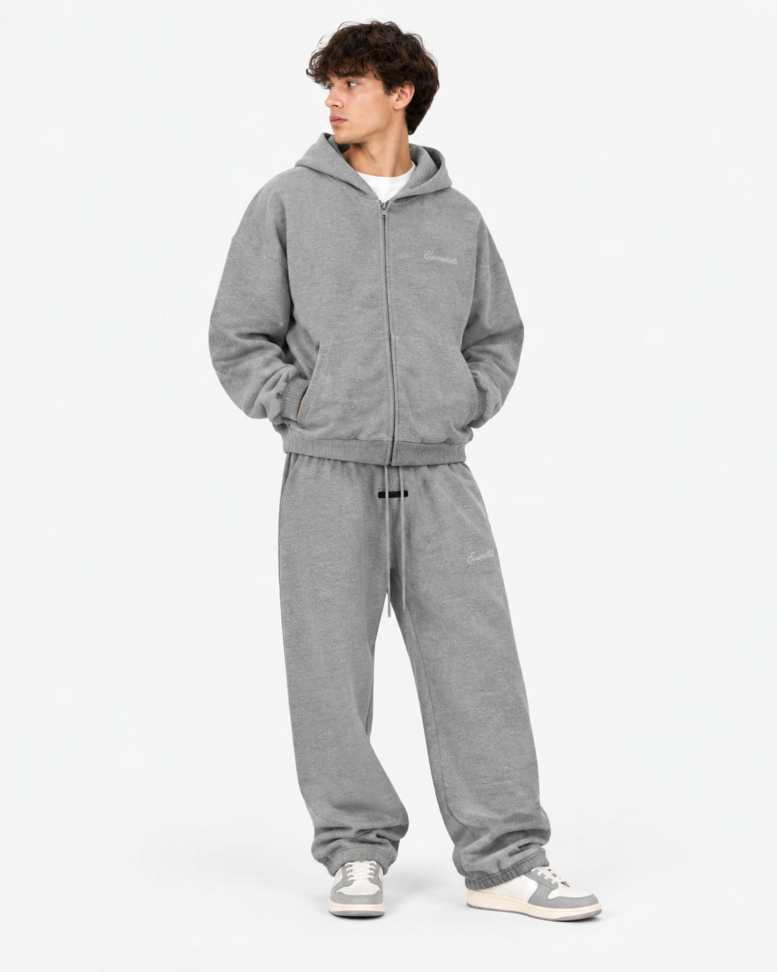 Felpa Signature Classic con zip