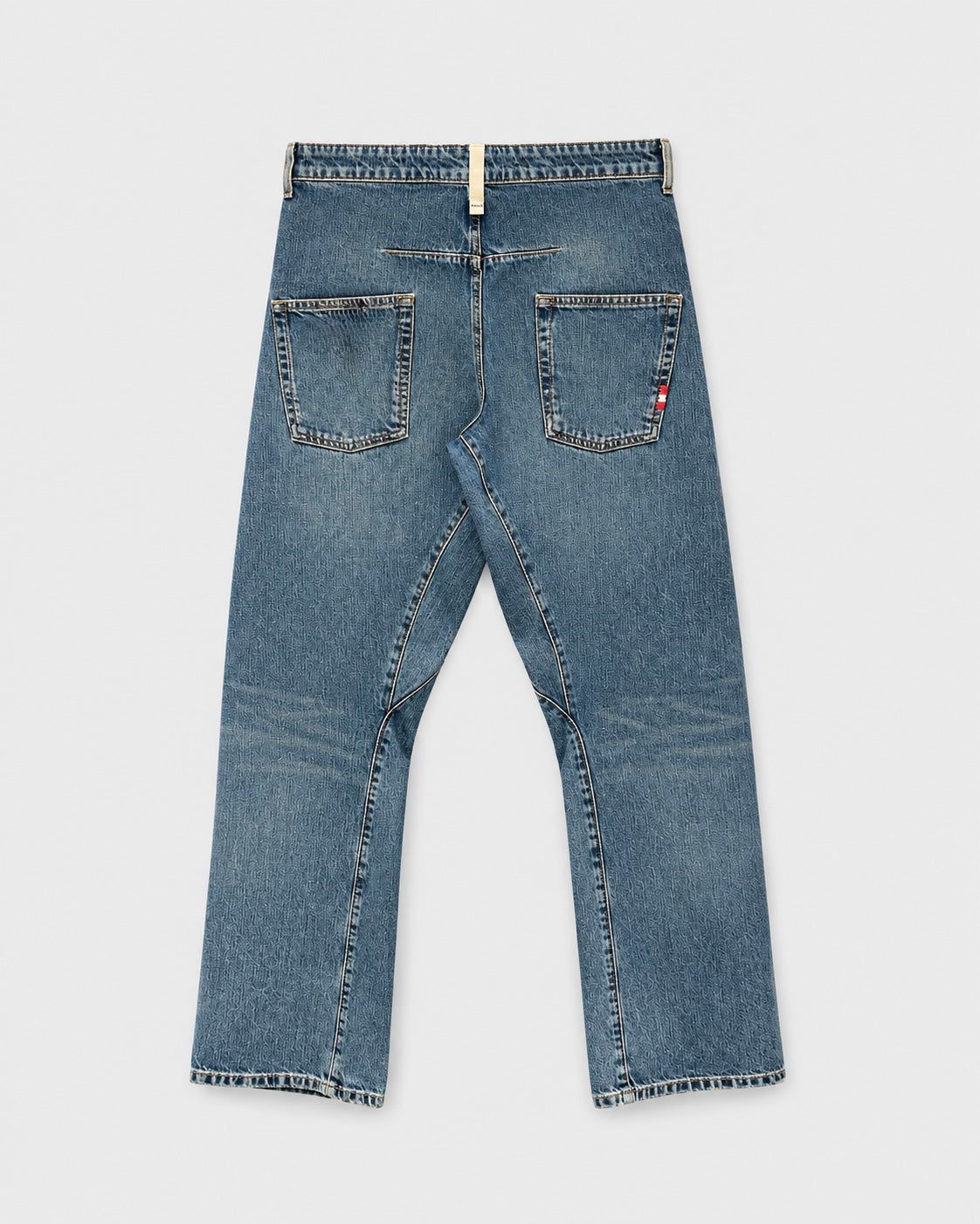 jeans over floor uomo denim