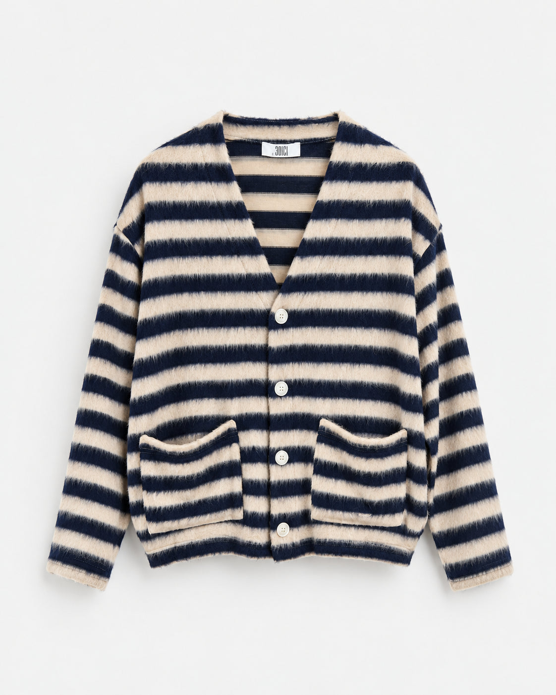 CARDIGAN EFFETTO PELUCHE
