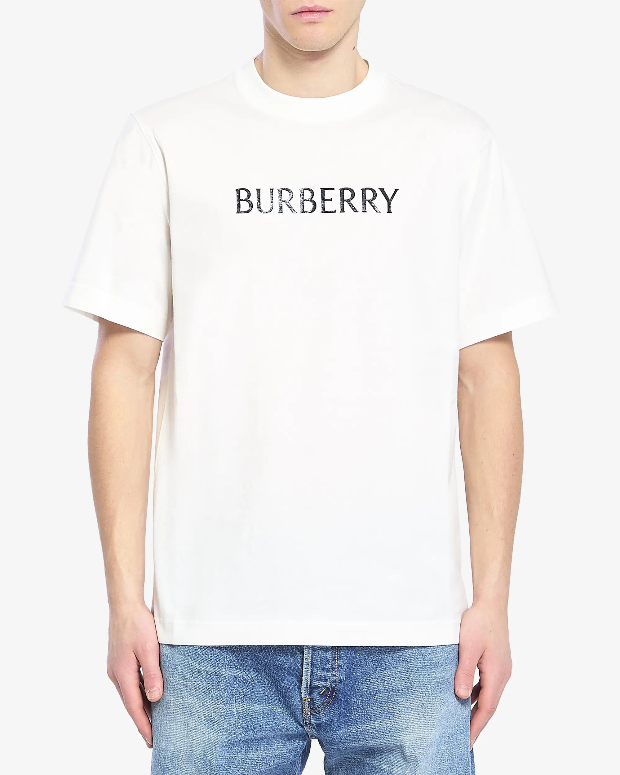 T-shirt in cotone con logo