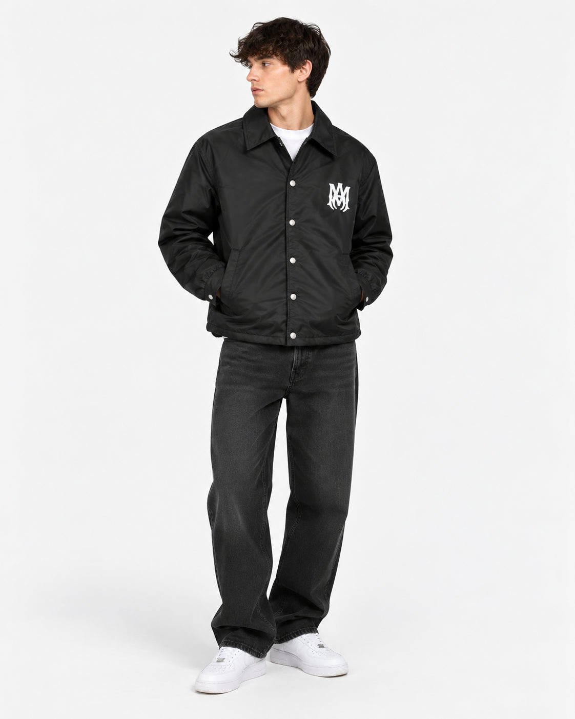 AMIRI  Coach jacket 'MA' in nylon