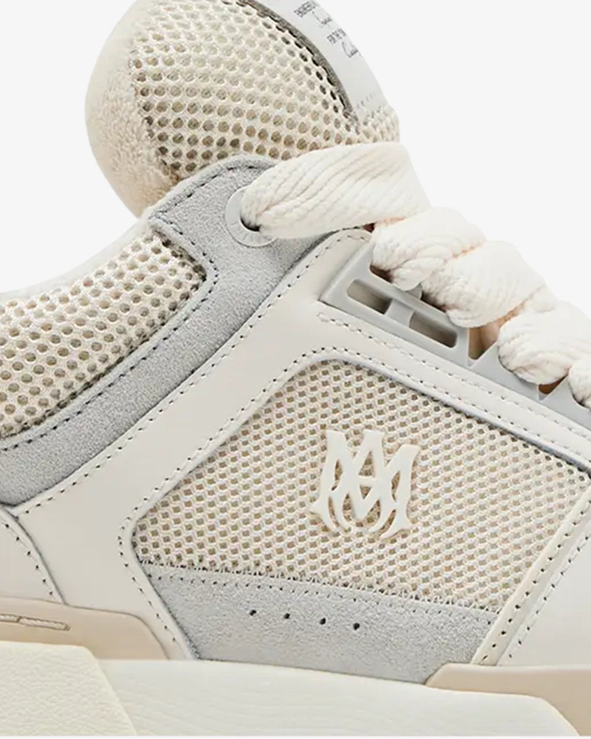 AMIRI MA-1 High Sneaker alta in alabastro