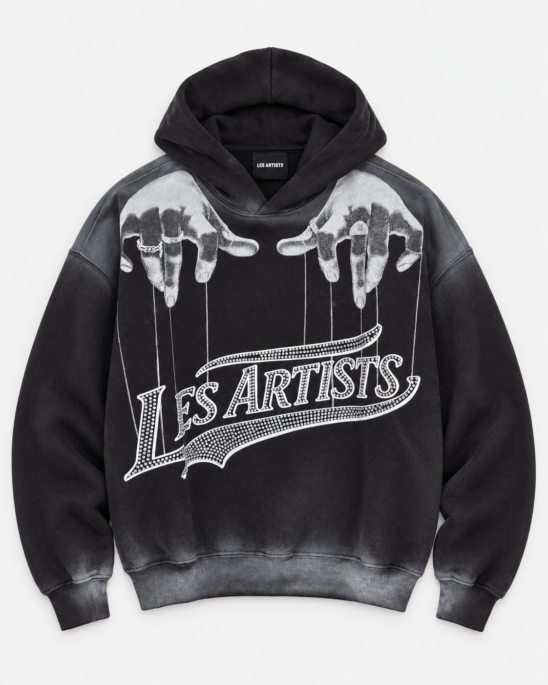 Hoodie Crop “Les Artists Hands”