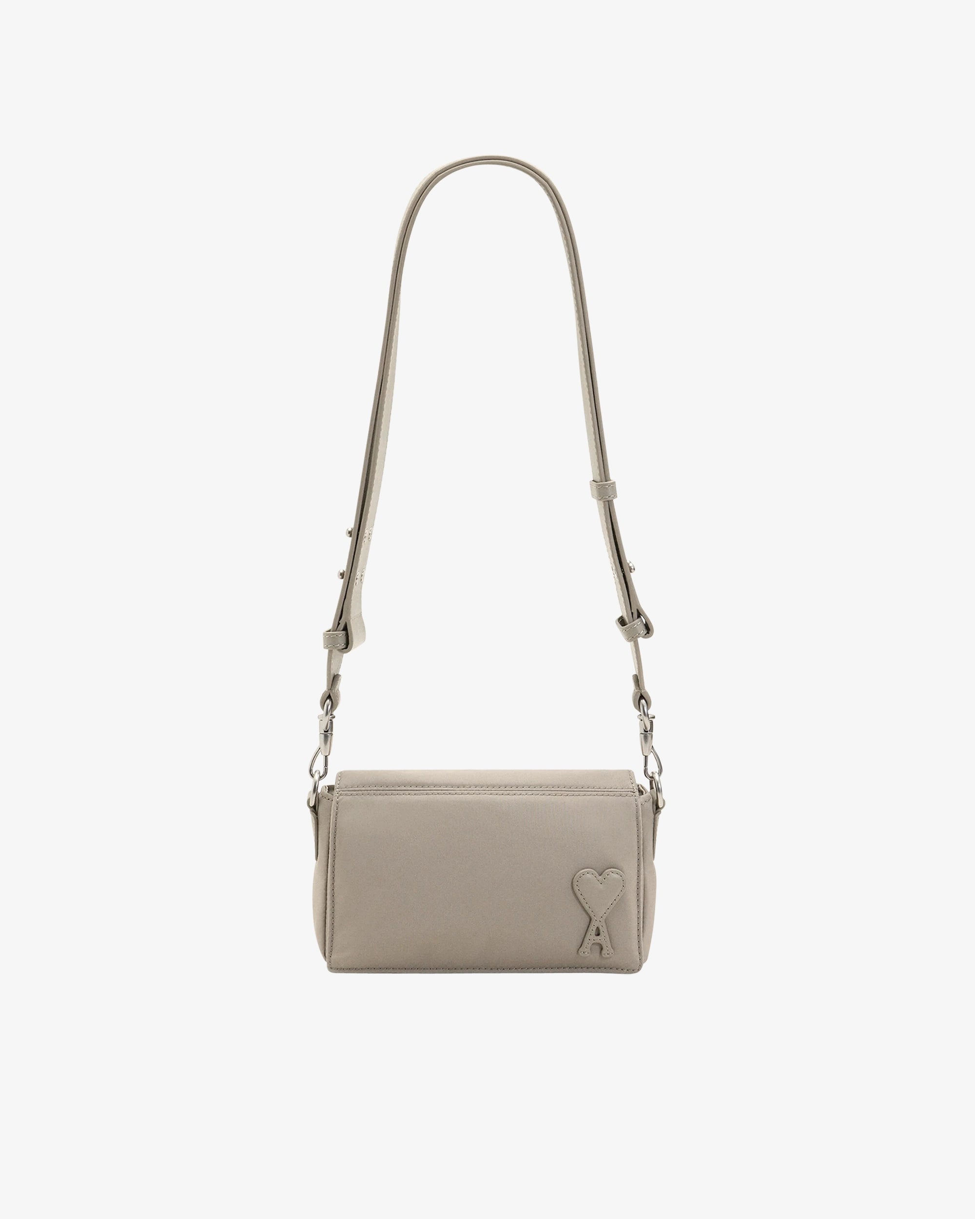 Borsa Marcel in nylon grigio