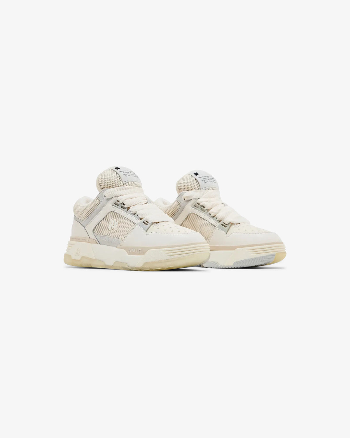 AMIRI MA-1 High Sneaker alta in alabastro