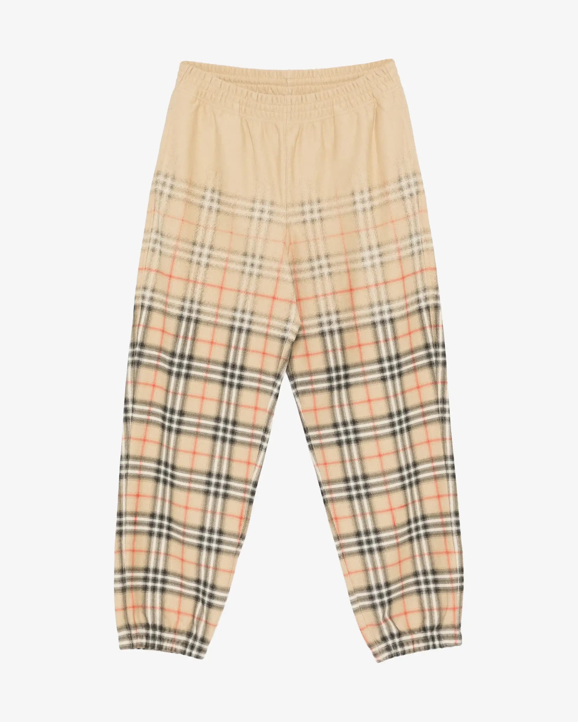 Pantaloni della Tuta con Check sfumato