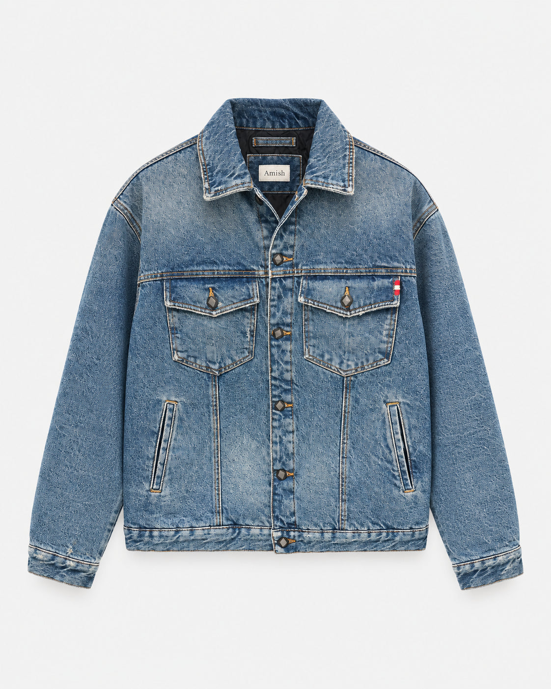 GIUBBINO AMISH UOMO  DENIM