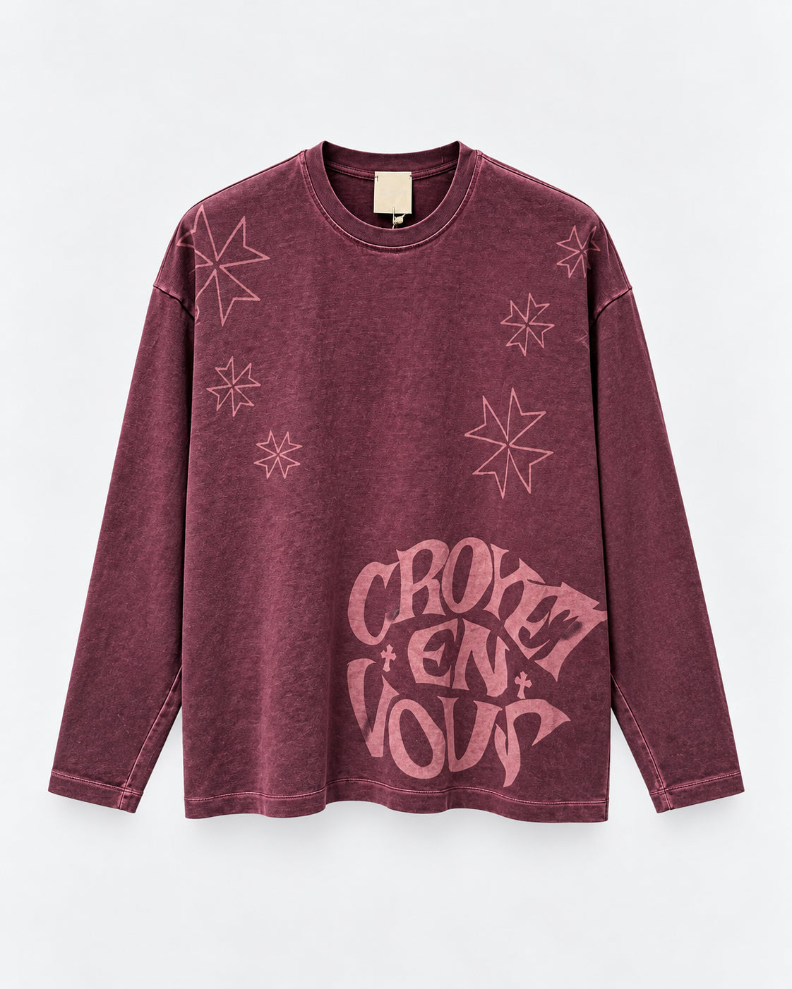 LONG SLEEVE EFFETTO VINTAGE