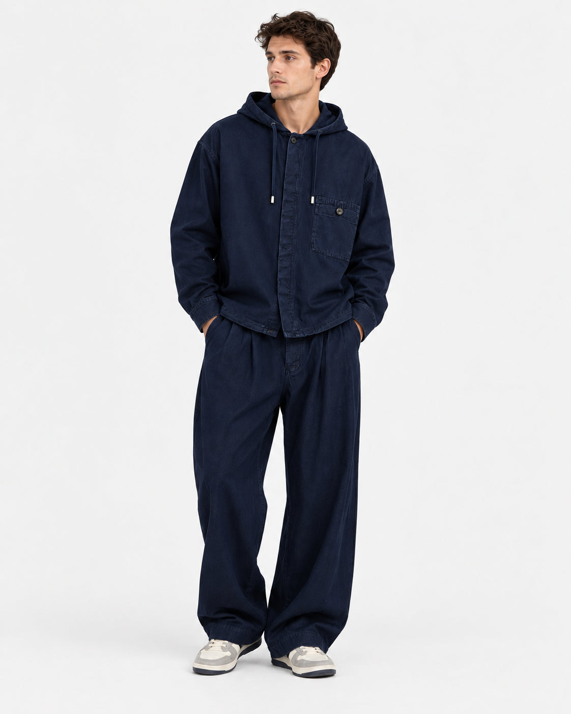 Pantaloni in denim de-Nîmes Pyjama