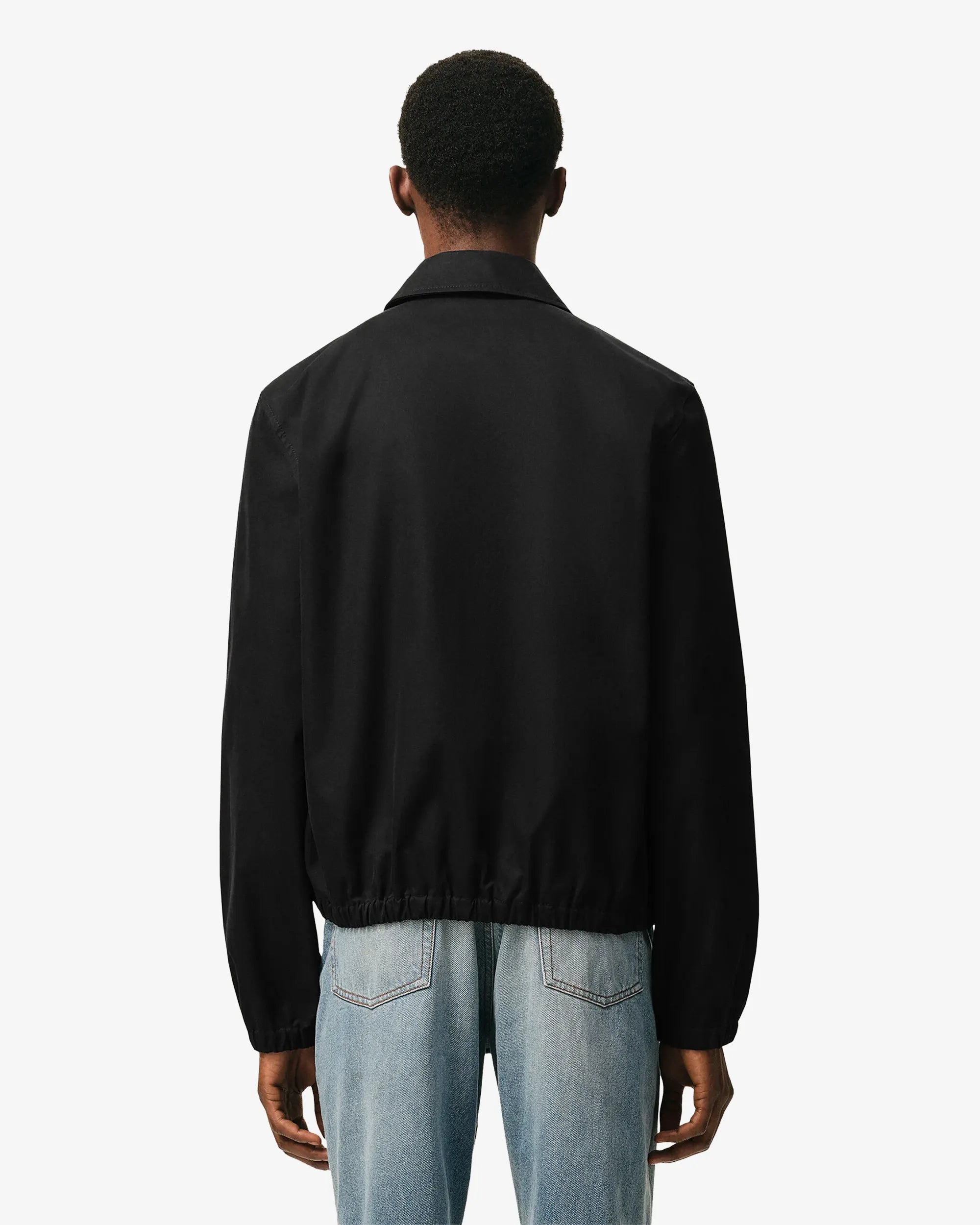 Giacca con zip Ami De Cœur in cotone nero