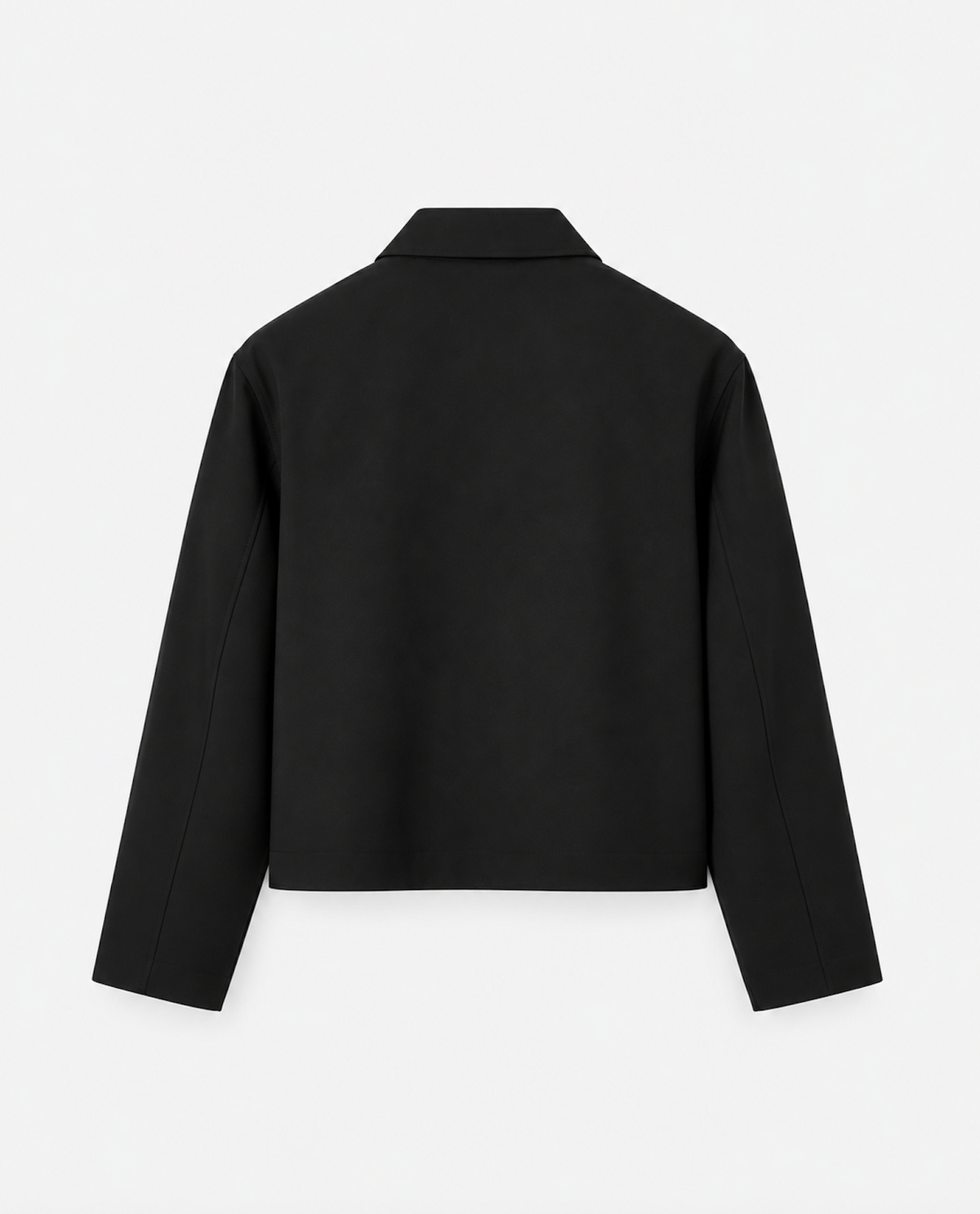 Black Worsted Wool