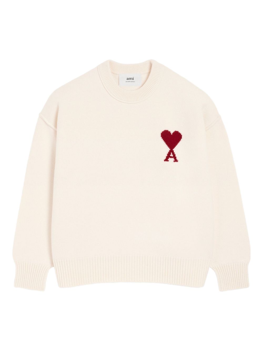 Maglione girocollo Ami de Coeur in lana