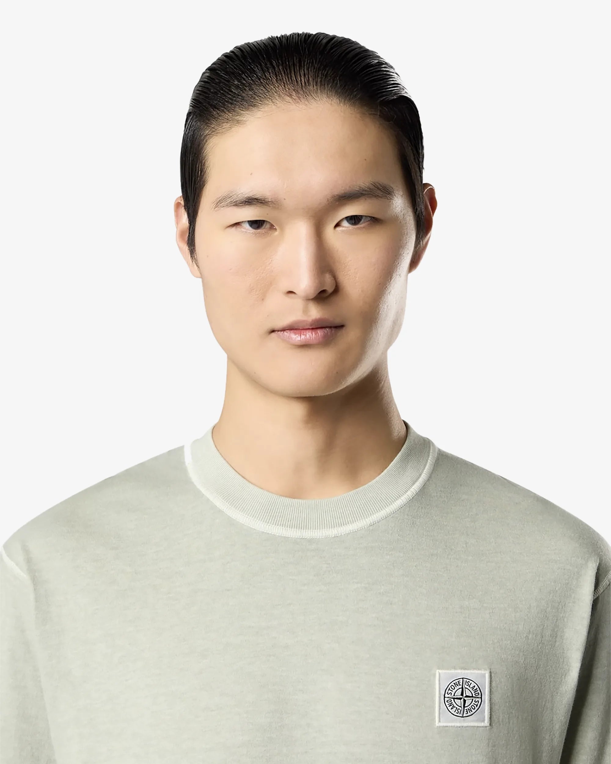 T-shirt slim con patch Compass