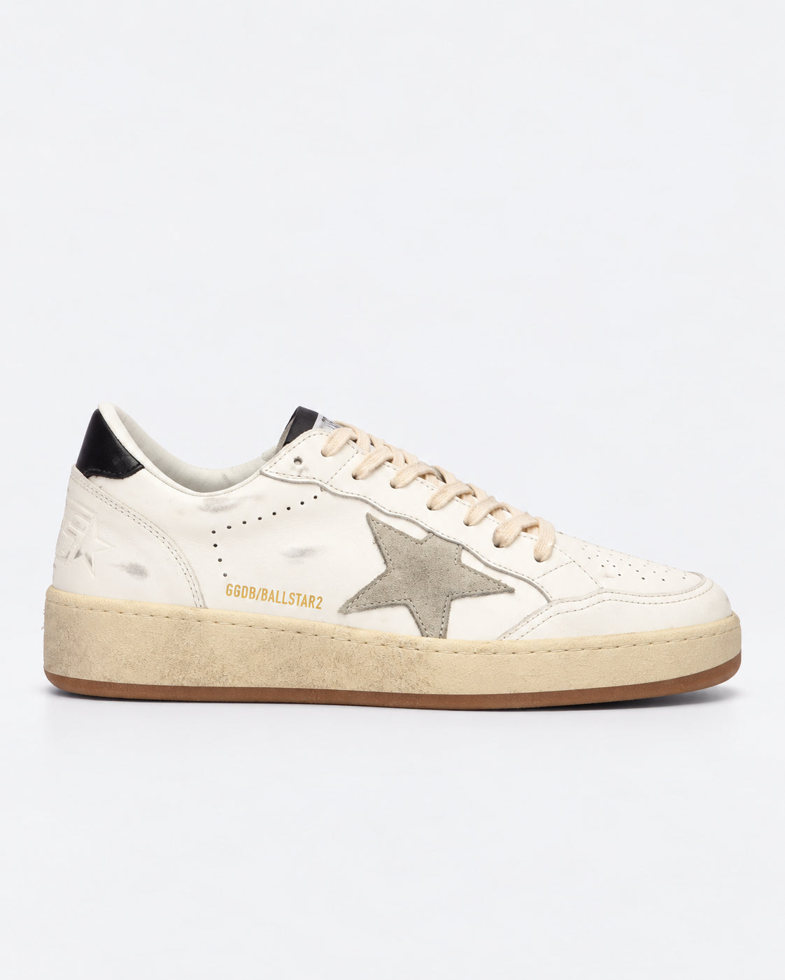 GOLDEN GOOSE DELUXE BRAND Sneakers Ball Star 2 in pelle bianca