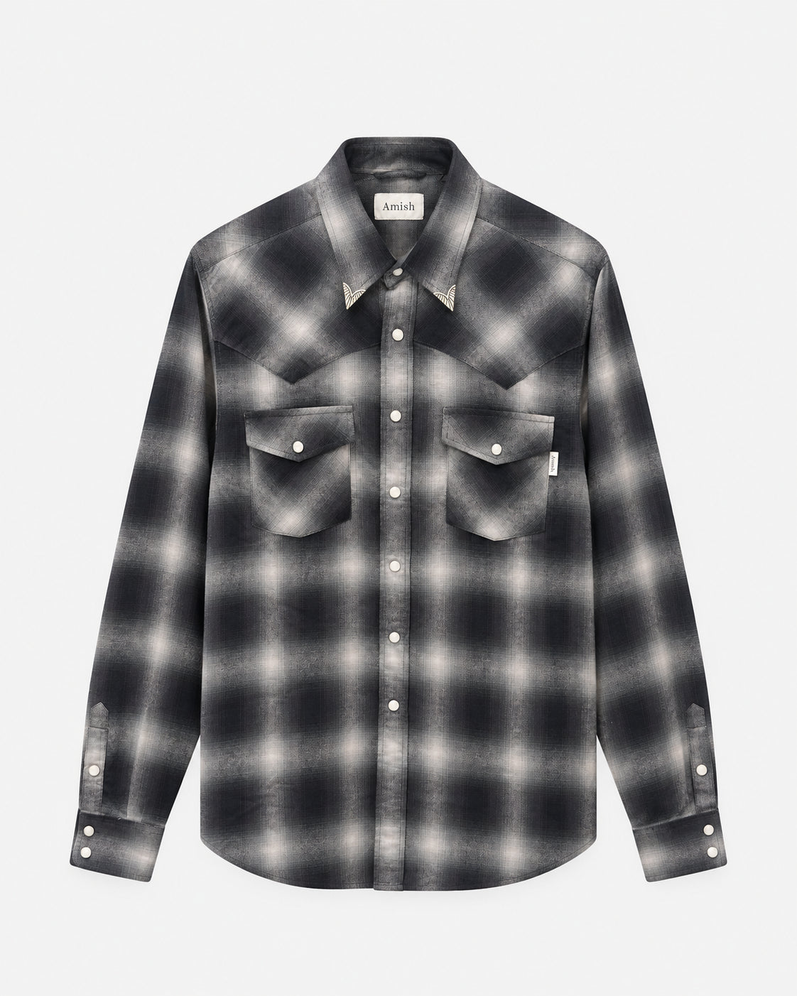 CAMICIA TEXACO CON MOTIVO A QUADRI