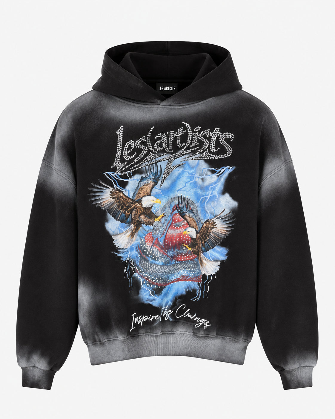 Hoodie Crop “Les Artists Eagles”